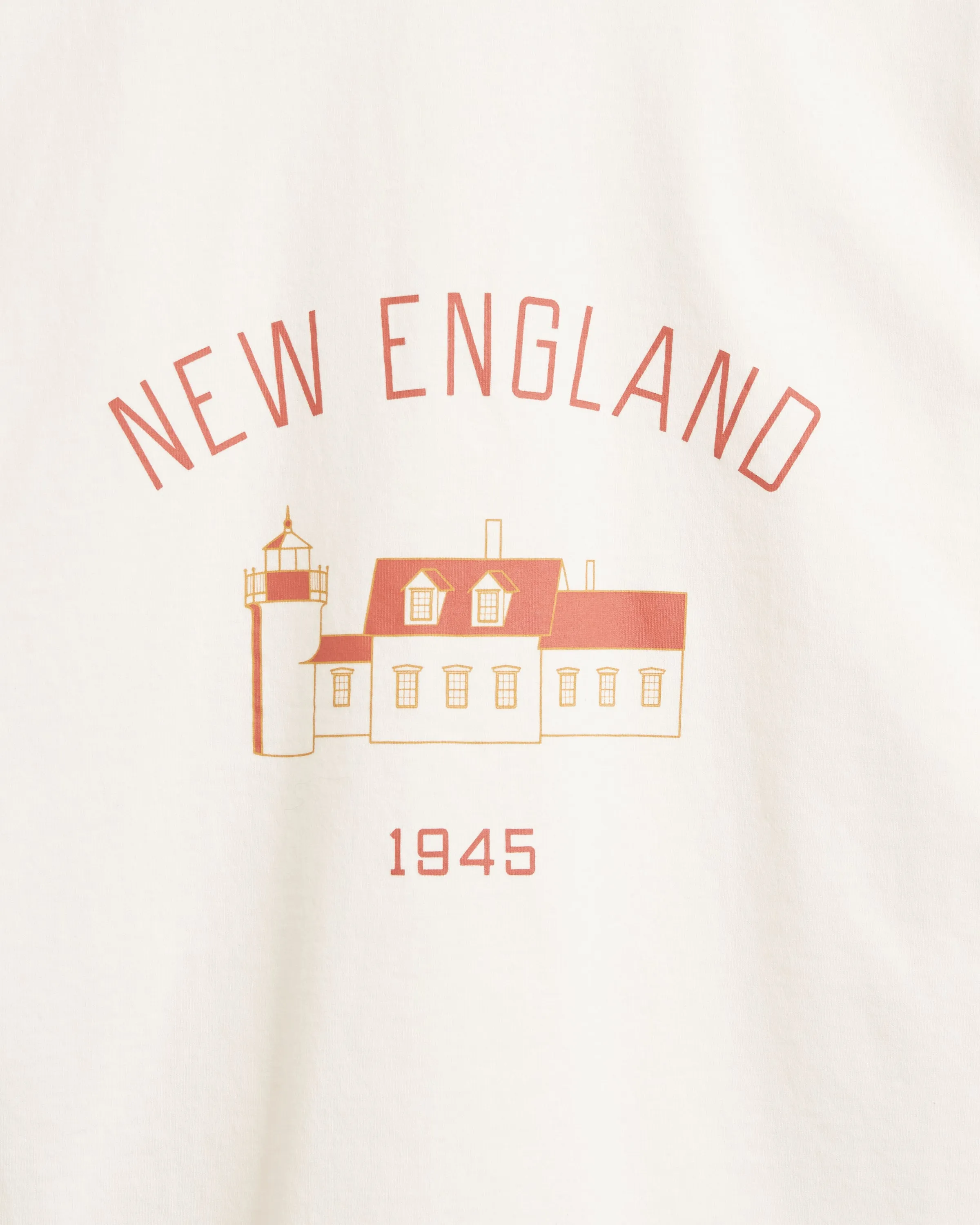 New England Tee - White sold by BODE product image thumbnail 2