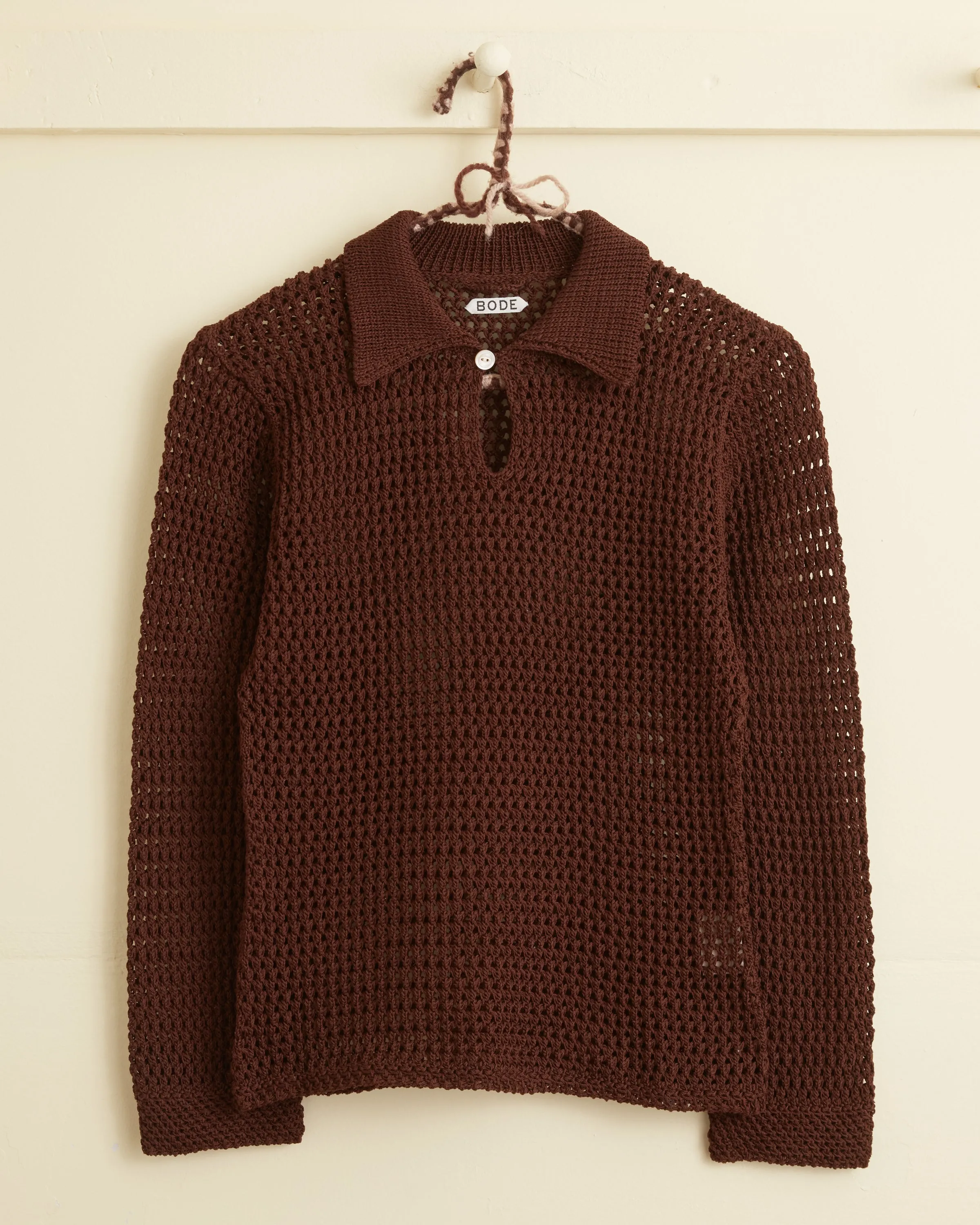 Willows Pullover - Brown sold by BODE product image thumbnail 4