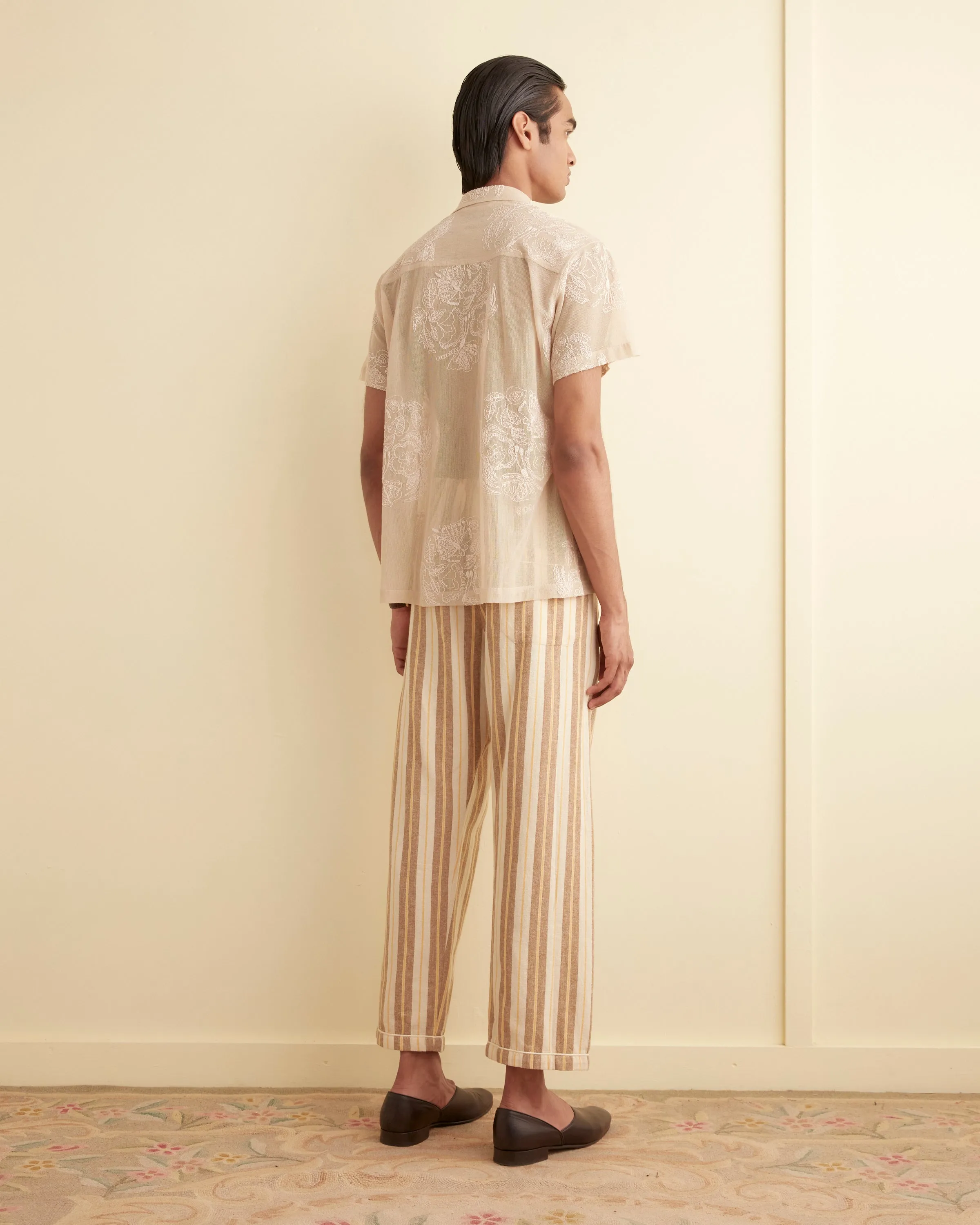 Blonde Stripe Pajama Pants sold by BODE product image thumbnail 3