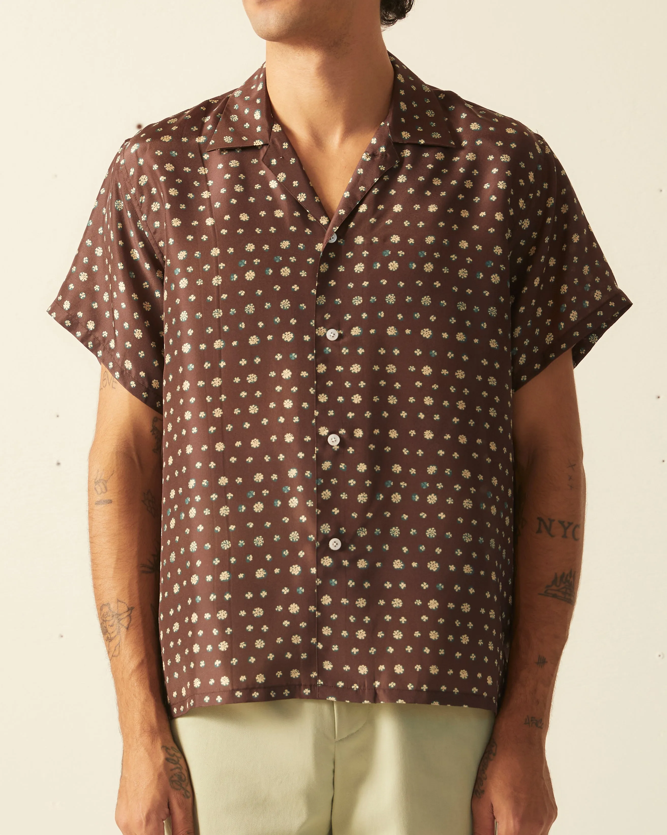 Lobelia Short Sleeve Shirt sold by BODE product image thumbnail 2