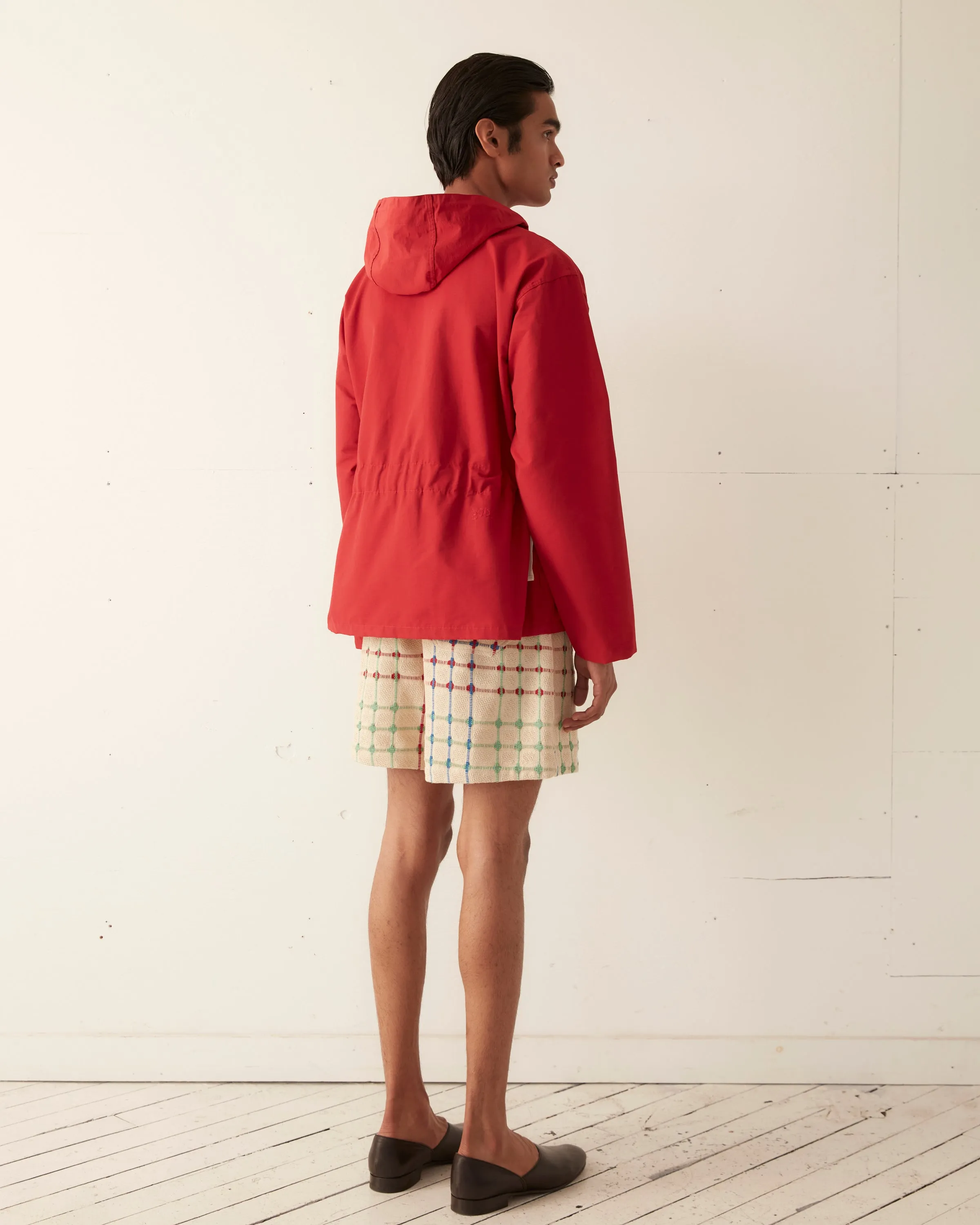 Nylon Tie Anorak - Red sold by BODE product image thumbnail 4