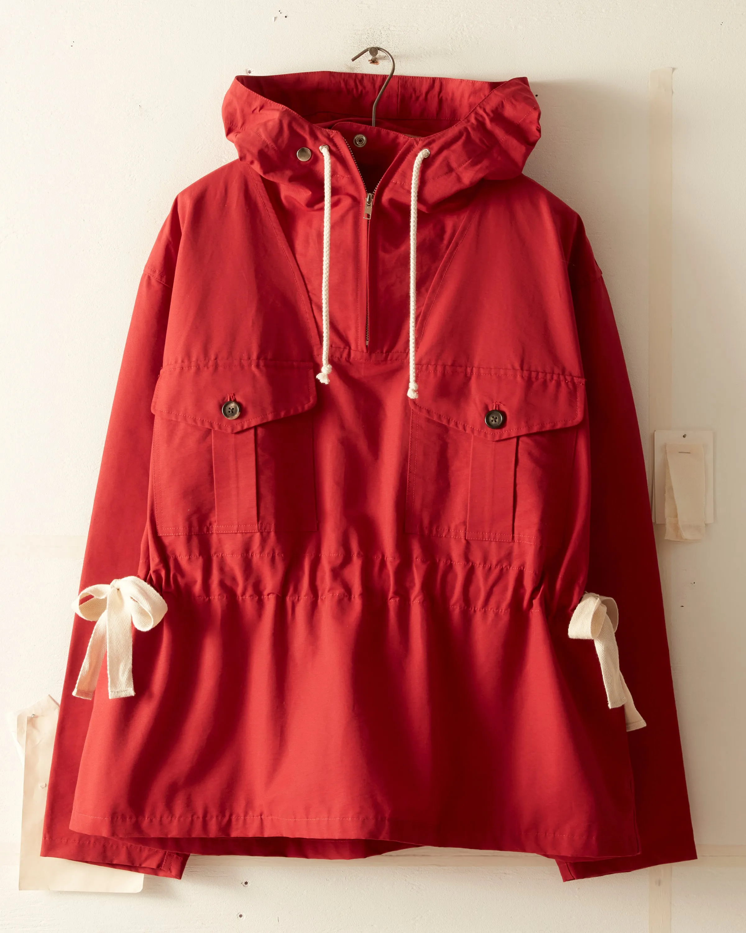 Nylon Tie Anorak - Red sold by BODE product image thumbnail 2
