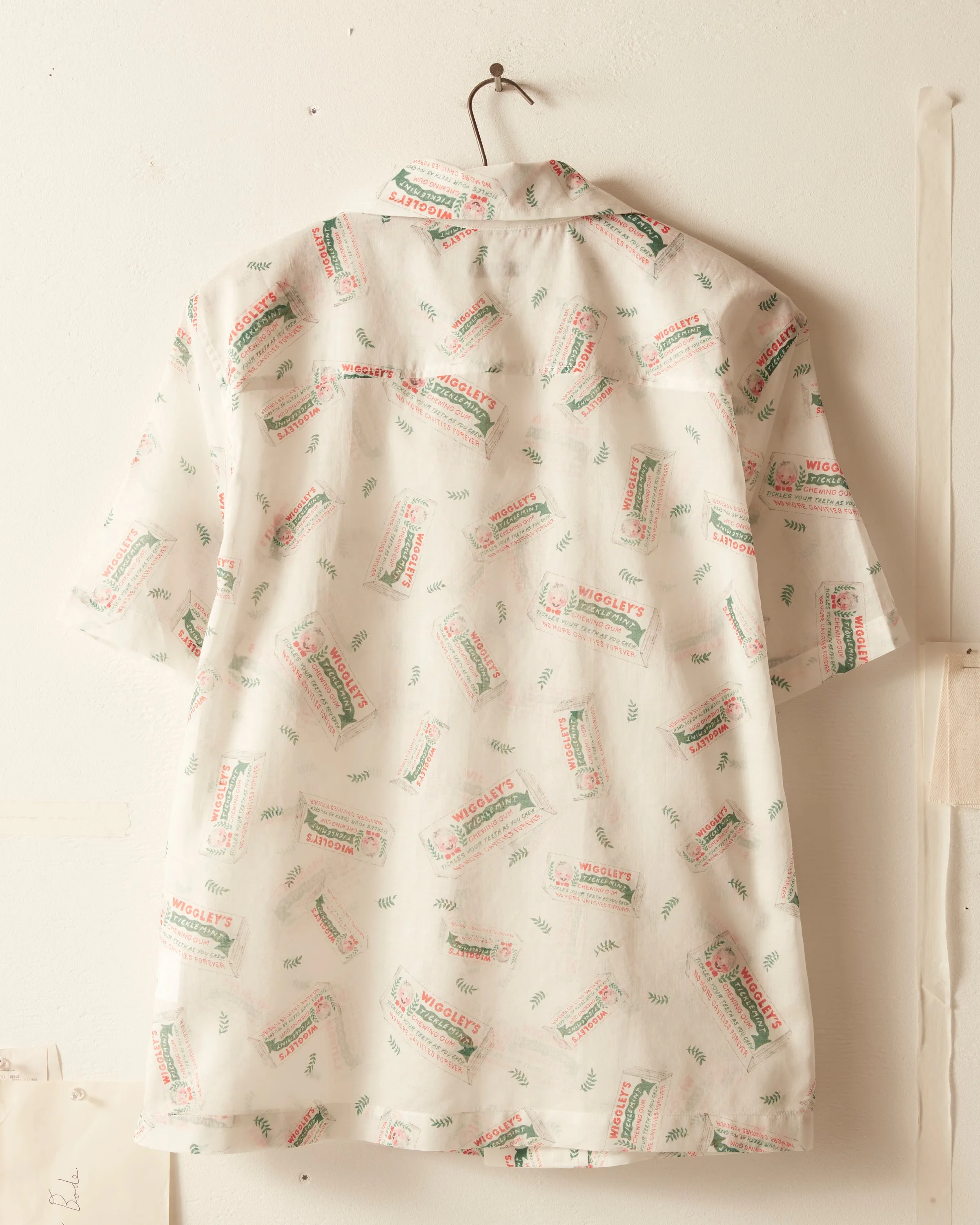 Wiggley Short Sleeve Shirt sold by BODE product image thumbnail 5