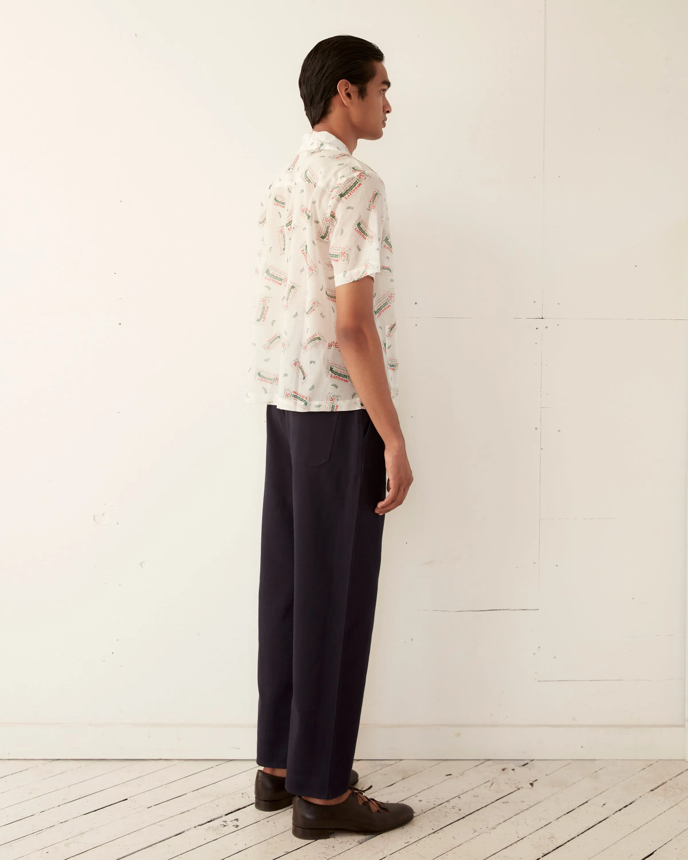 Wiggley Short Sleeve Shirt sold by BODE product image thumbnail 4