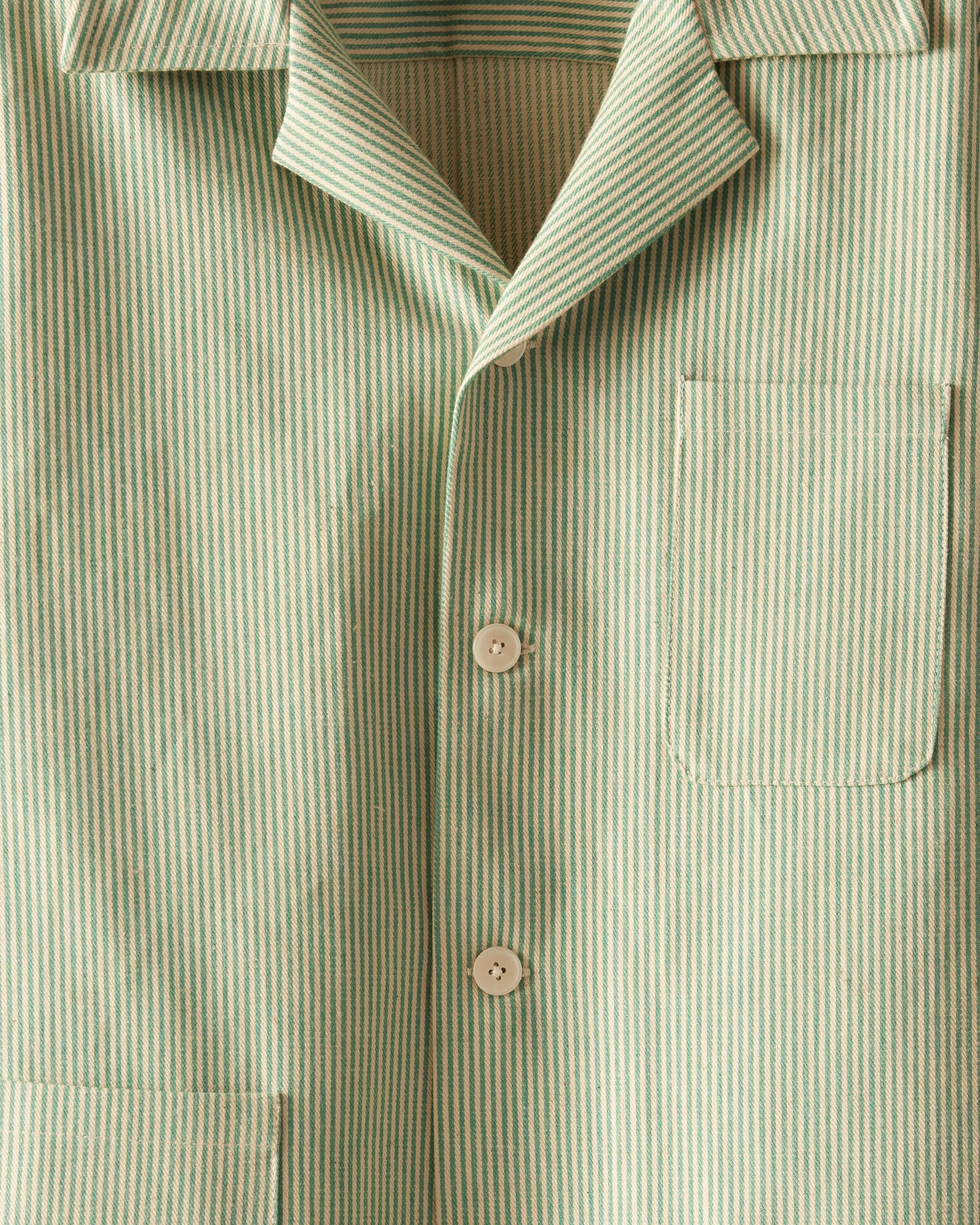 Valras Stripe Overshirt - M/L sold by BODE product image thumbnail 2