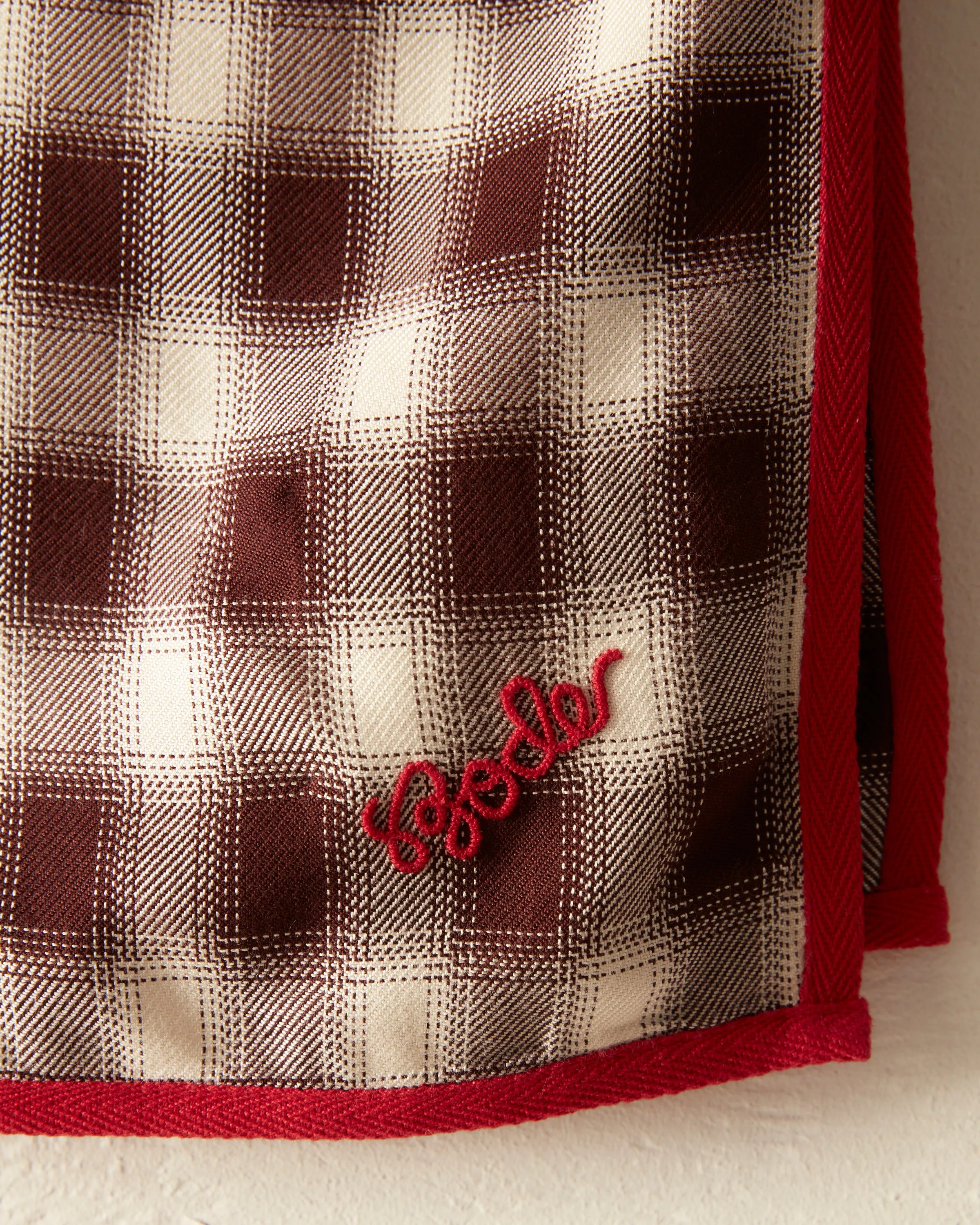Shadow Plaid Bandana sold by BODE product image thumbnail 2