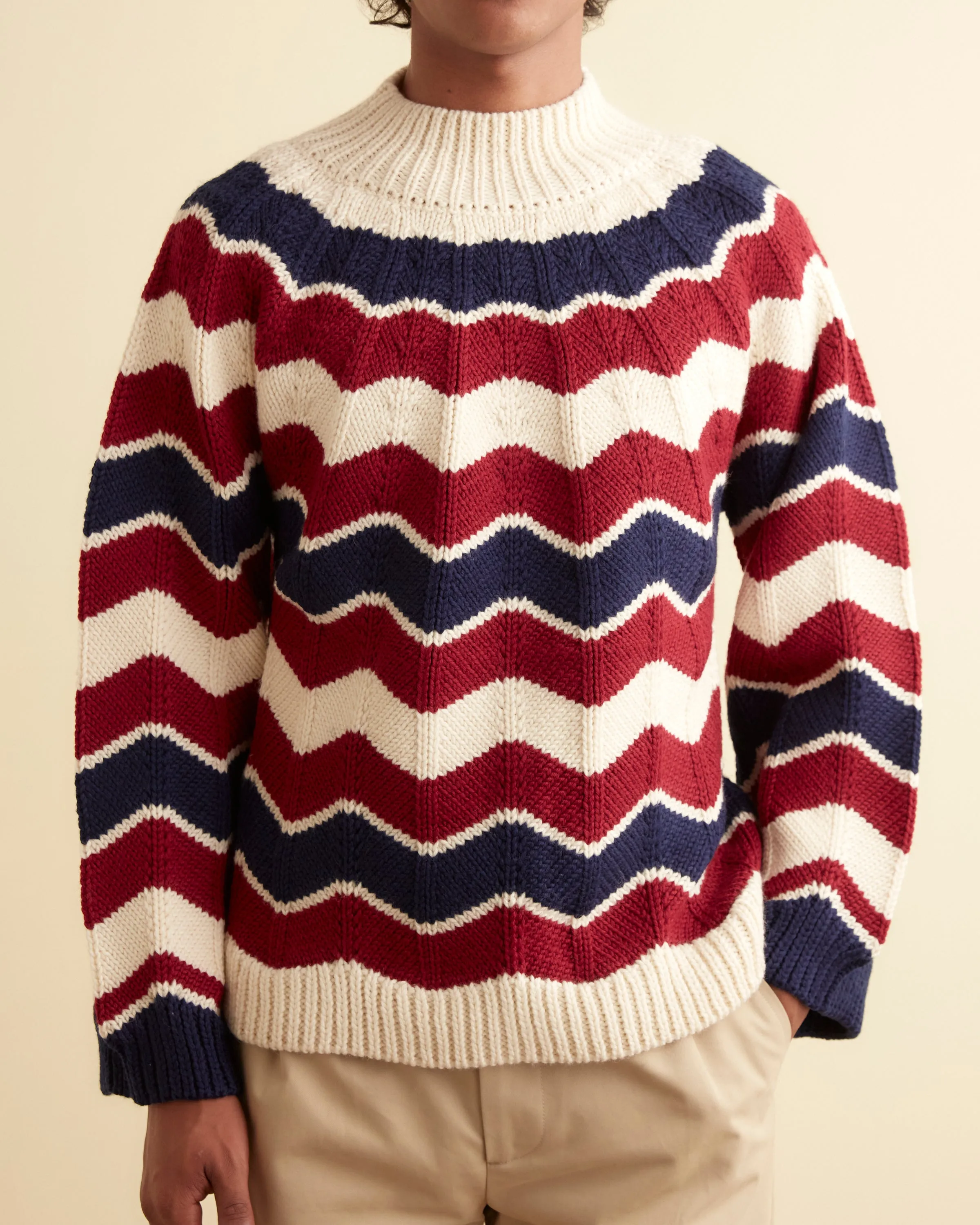 Chevron Pullover sold by BODE product image thumbnail 2
