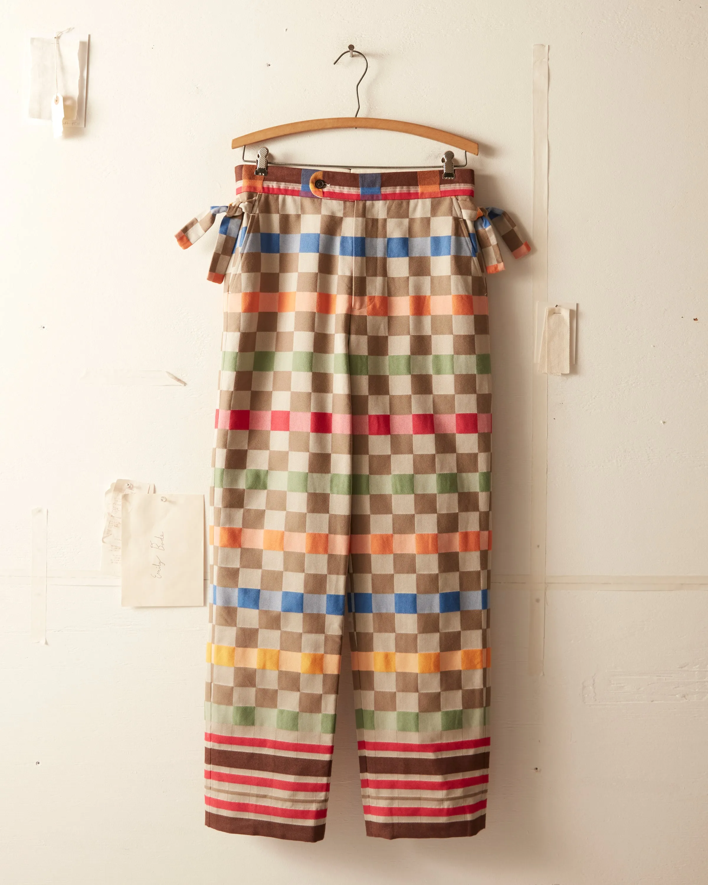 Picnic Plaid Trousers sold by BODE