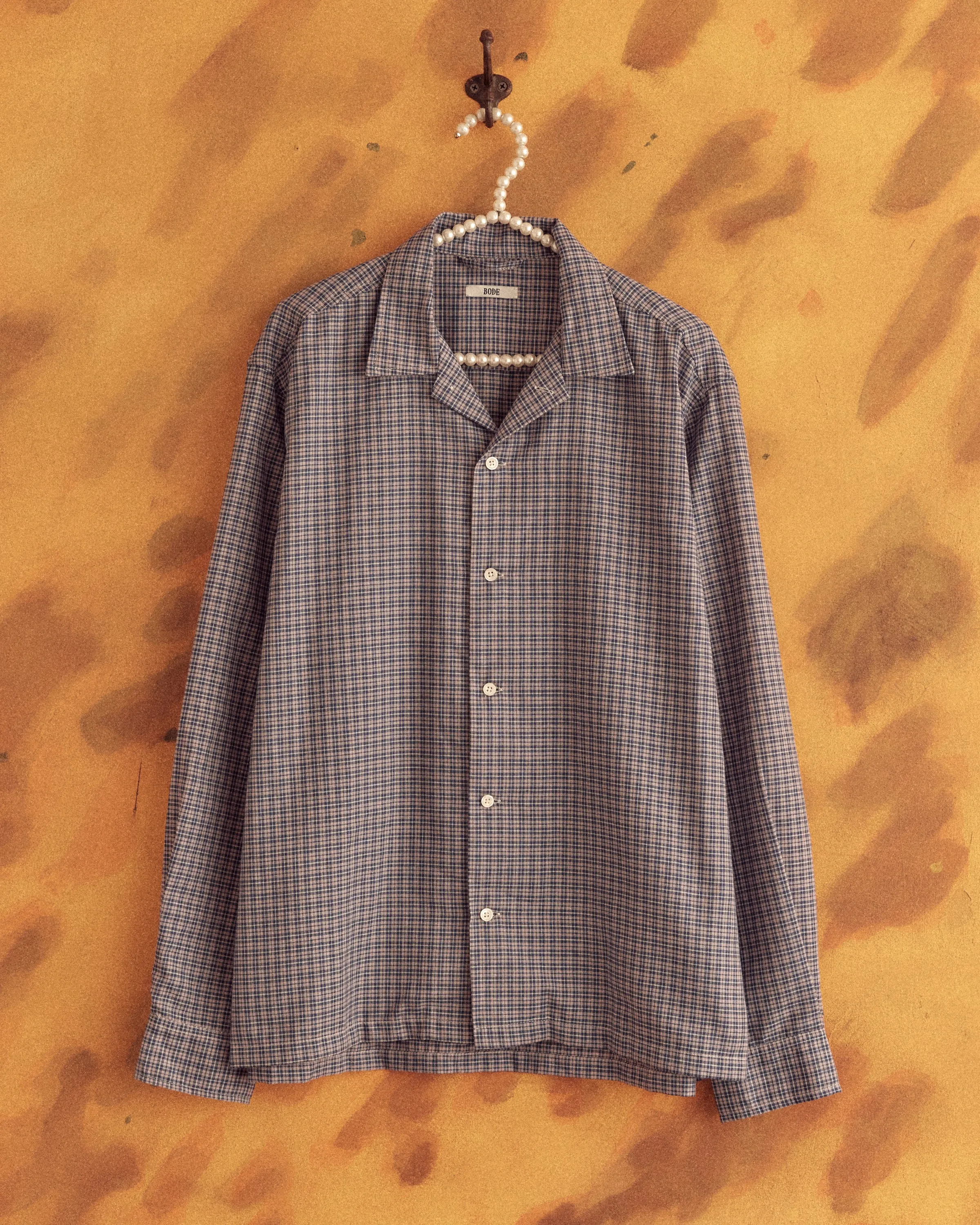 Lumber Blue Shirt - L/XL sold by BODE