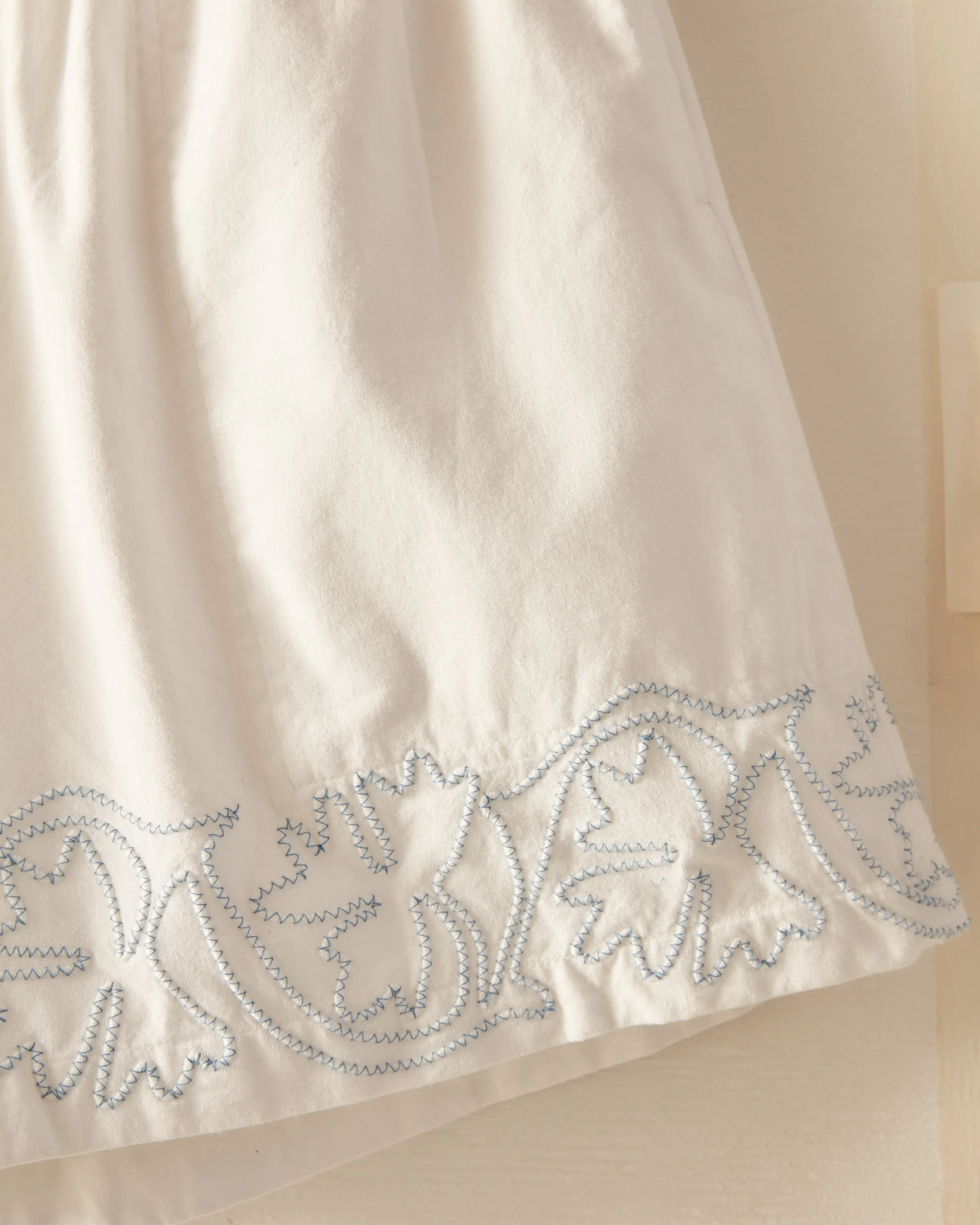 Zig-Zag Couching Shorts sold by BODE product image thumbnail 3