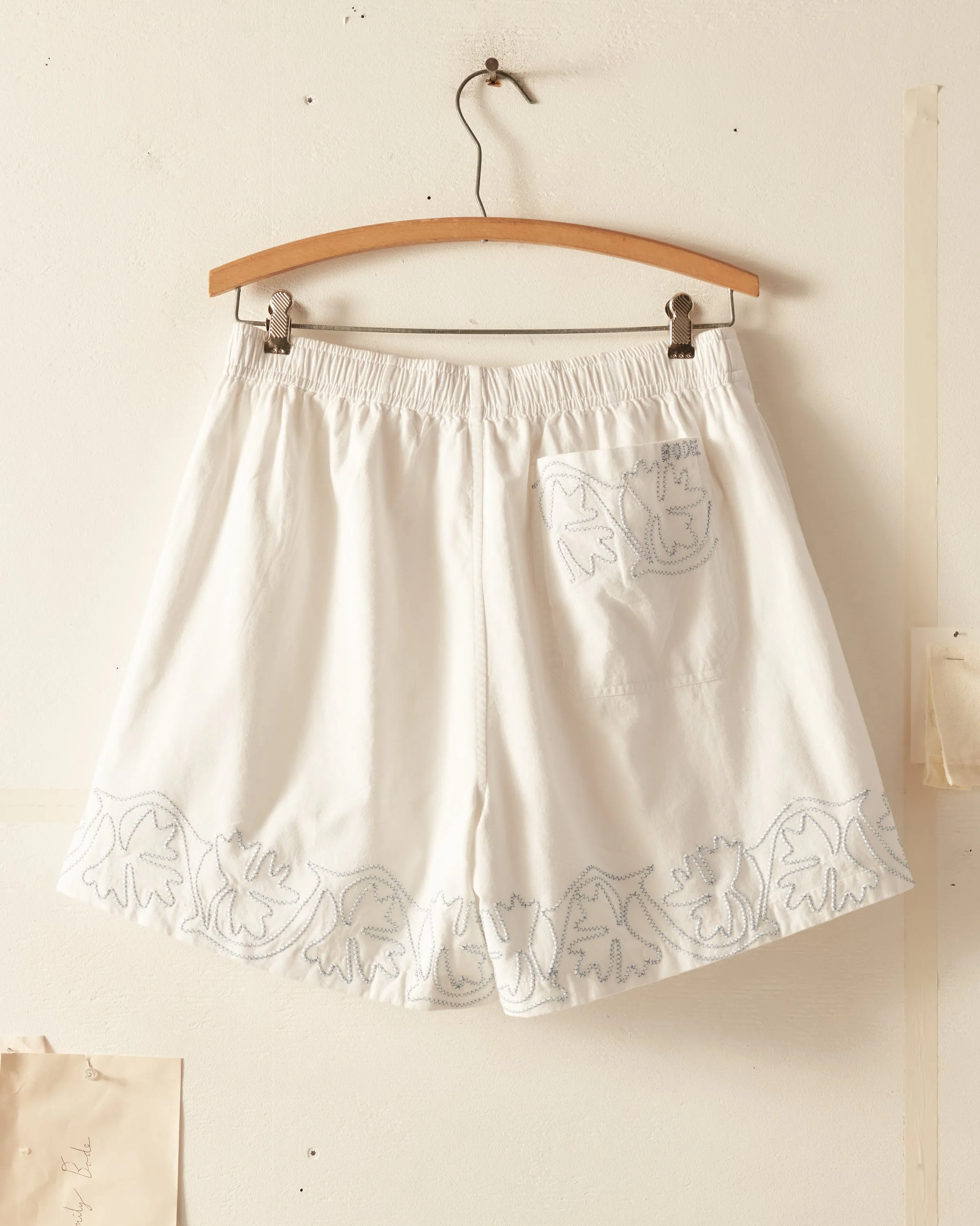 Zig-Zag Couching Shorts sold by BODE product image thumbnail 5