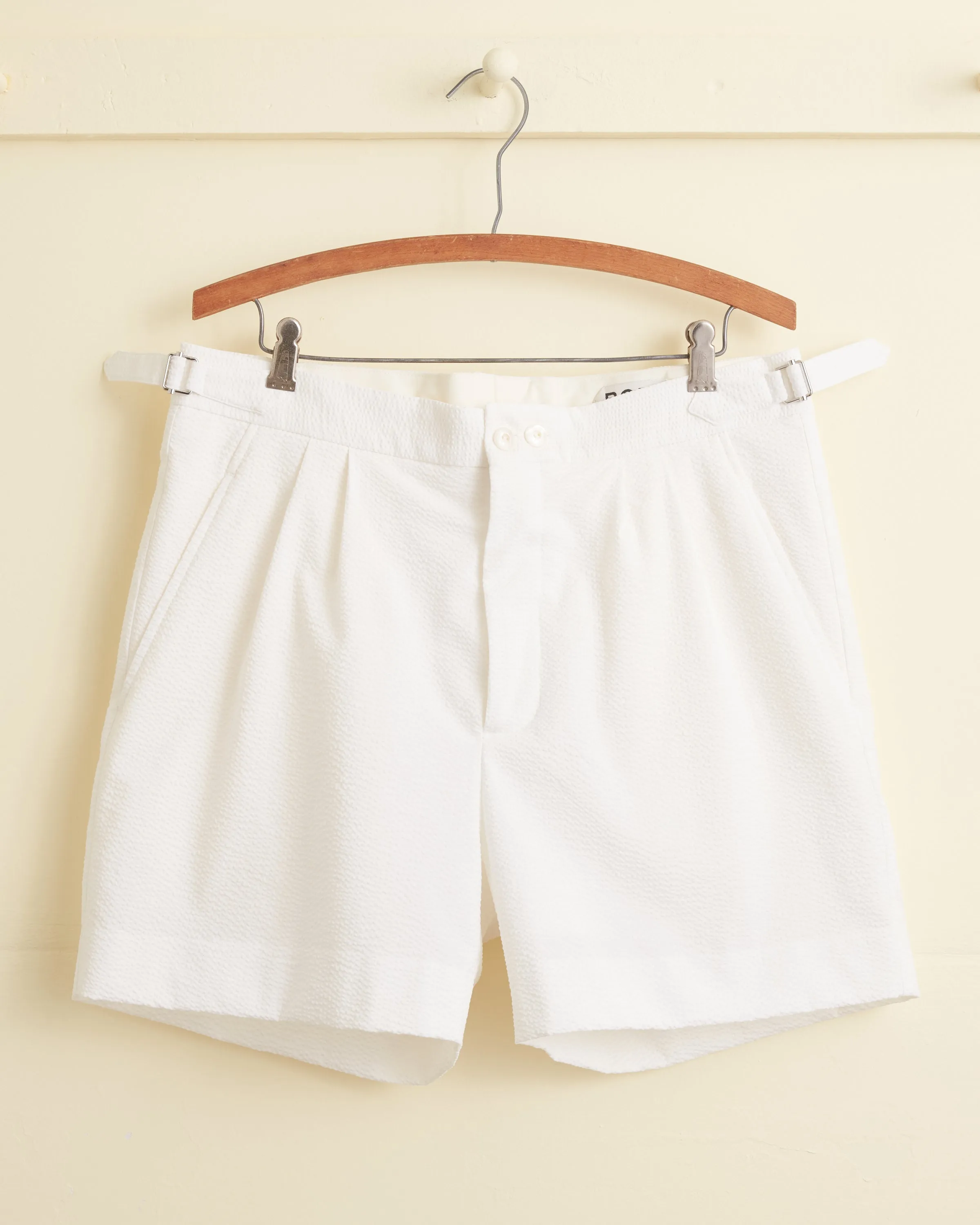 Seersucker Double-Button Shorts sold by BODE product image thumbnail 4
