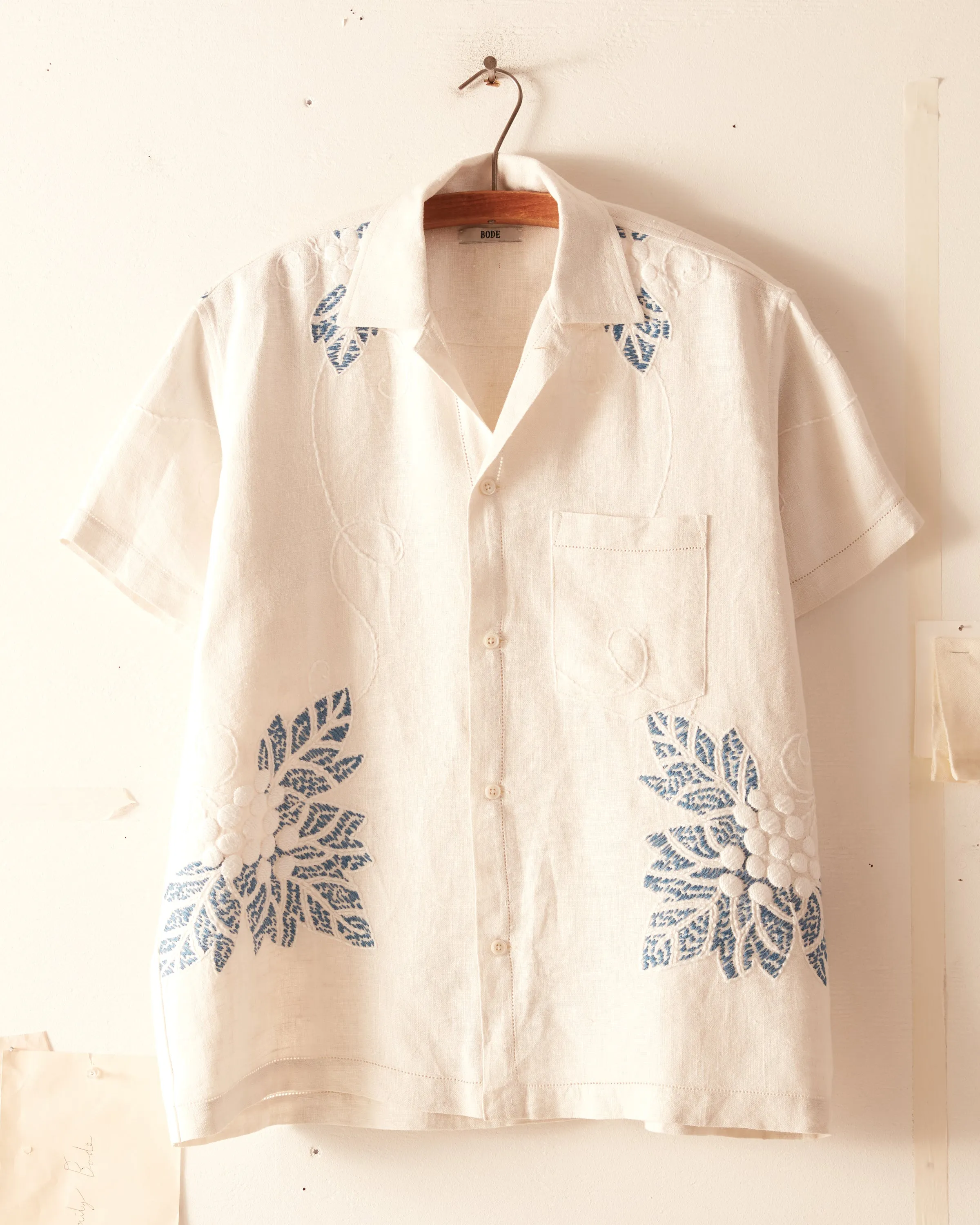 Silkworm Mulberry Short Sleeve Shirt - XS/S sold by BODE