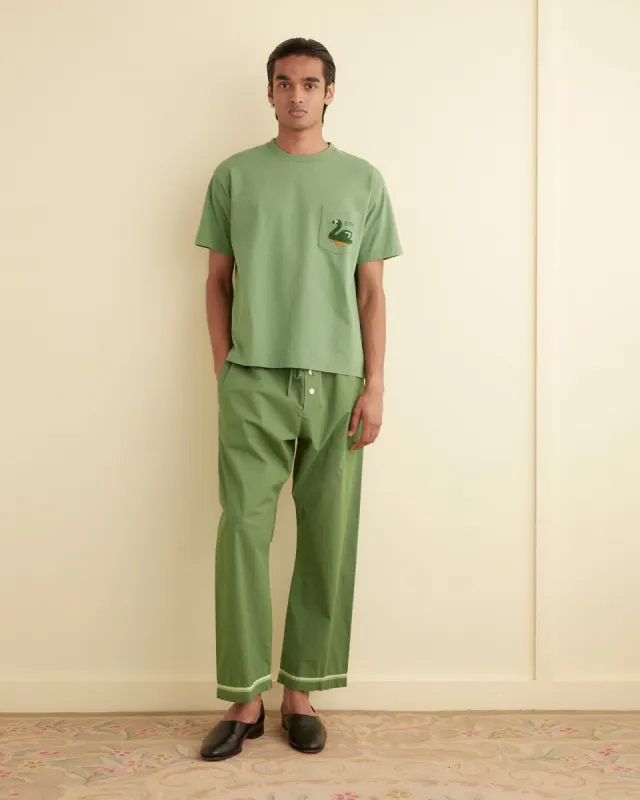Top Sheet Pajama Pants sold by BODE
