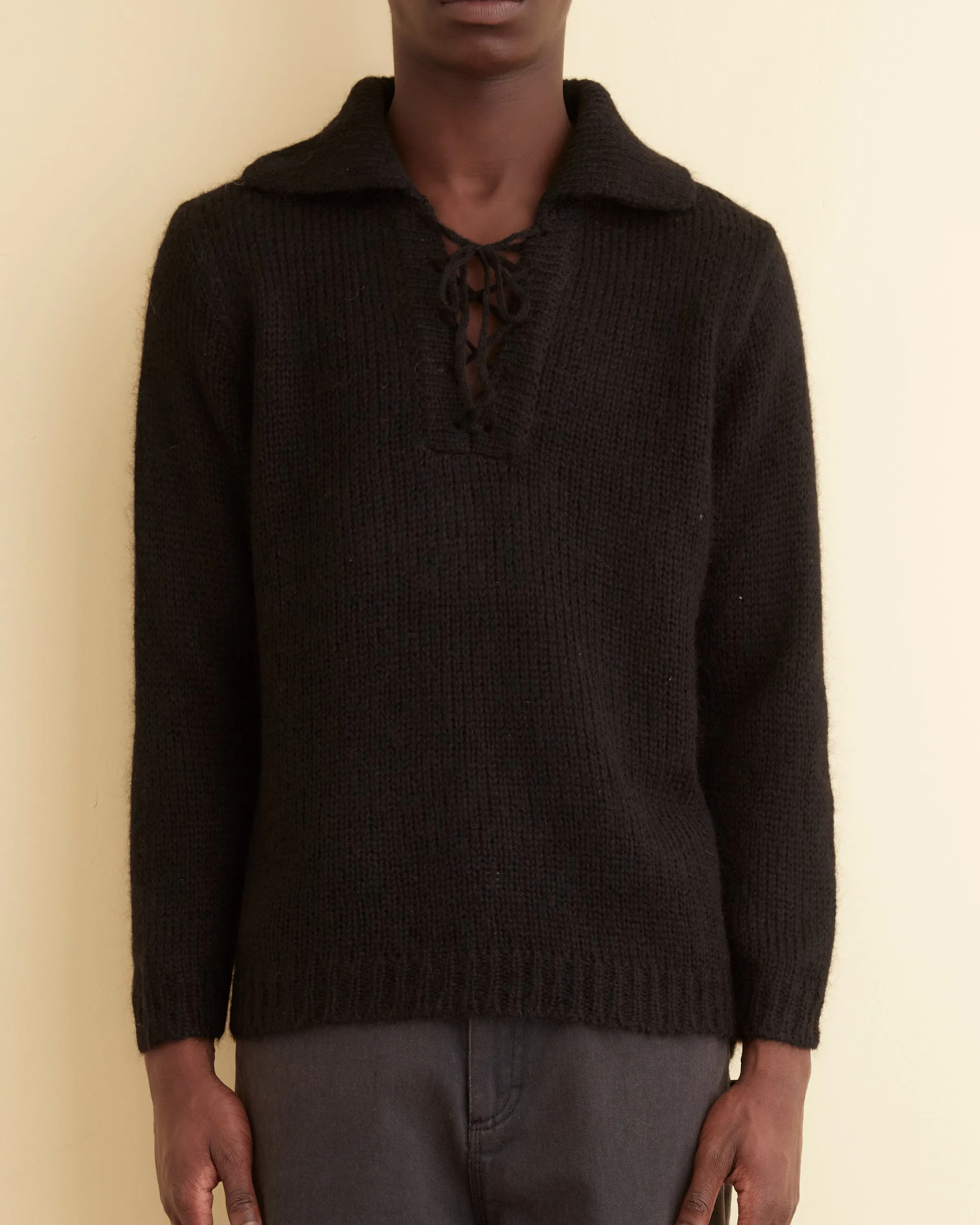 Alpine Pullover - Black sold by BODE product image thumbnail 2