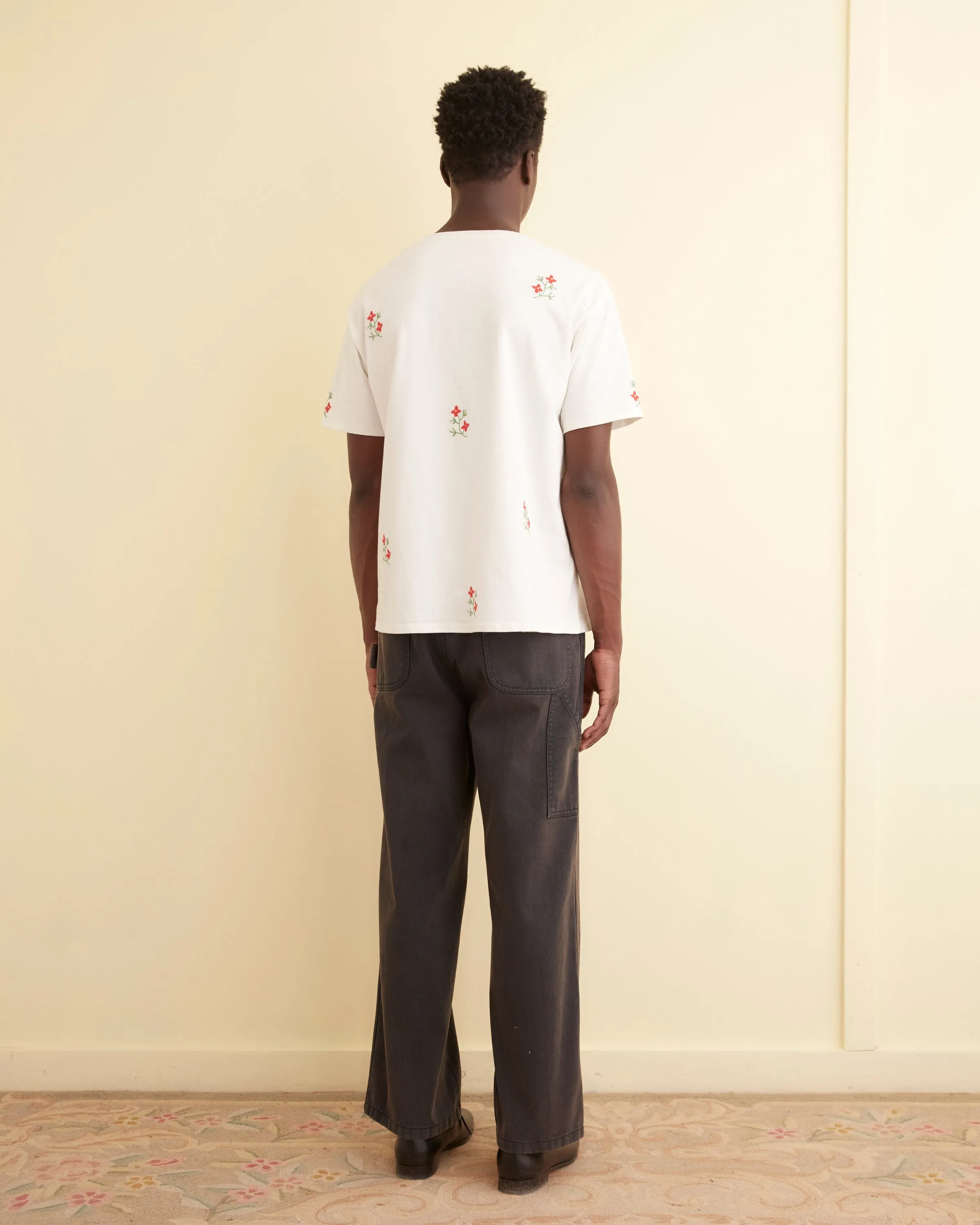 Twill Knolly Brook Trousers - Black sold by BODE product image thumbnail 4