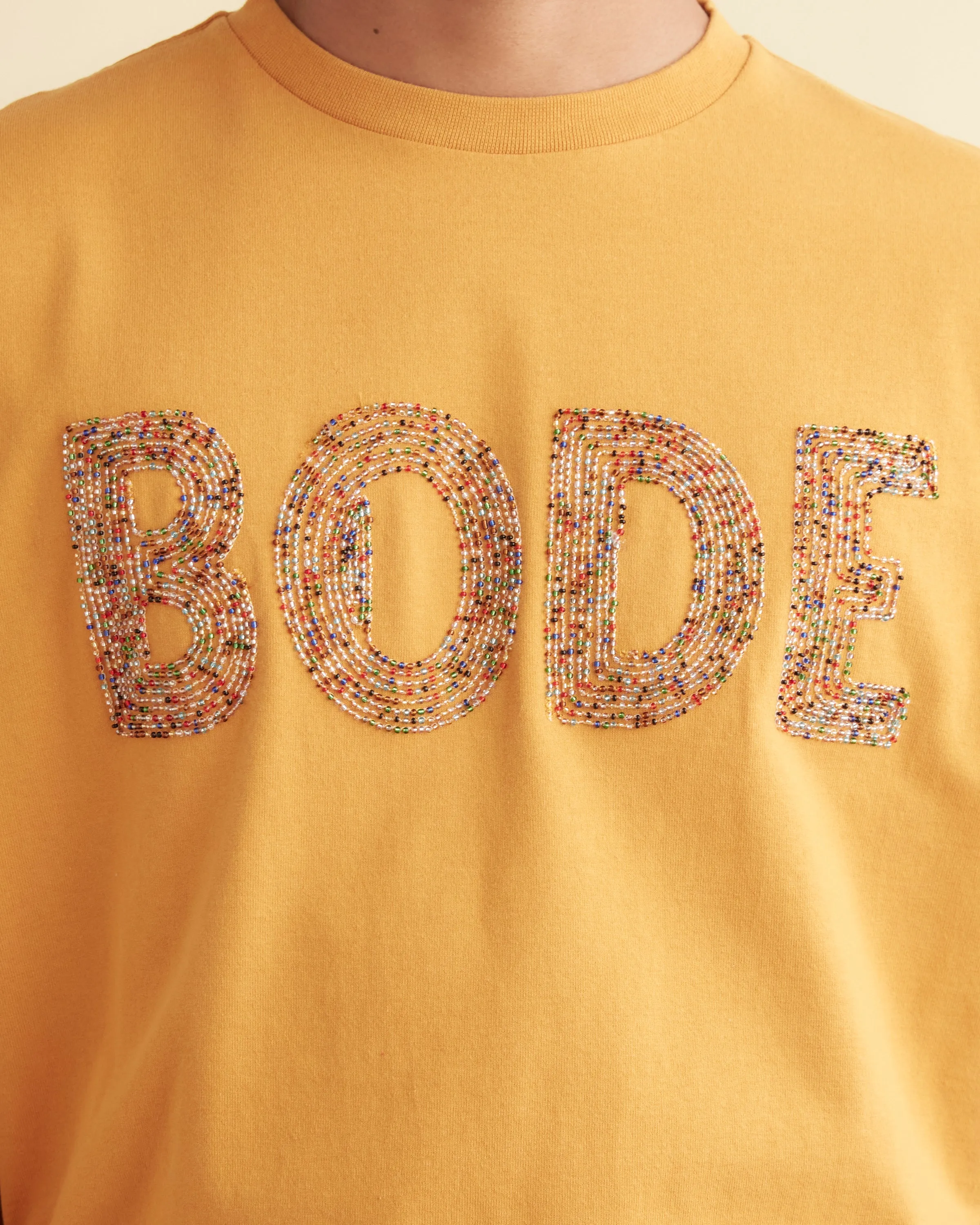 Multi Bead Tee - Yellow sold by BODE product image thumbnail 2