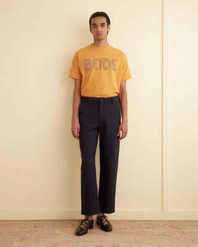 Multi Bead Tee - Yellow sold by BODE