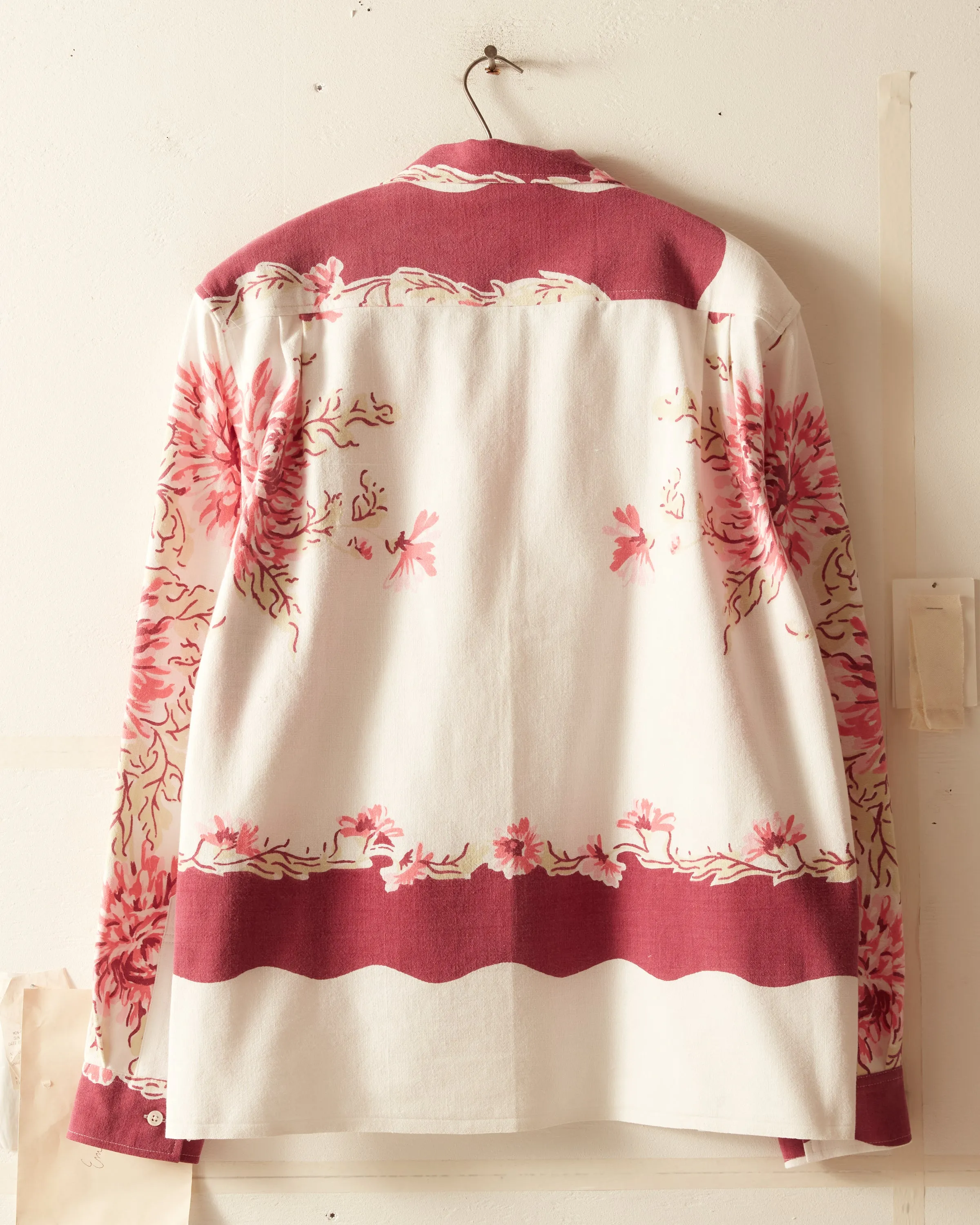 Maroon Bloom Shirt - M/L sold by BODE product image thumbnail 3