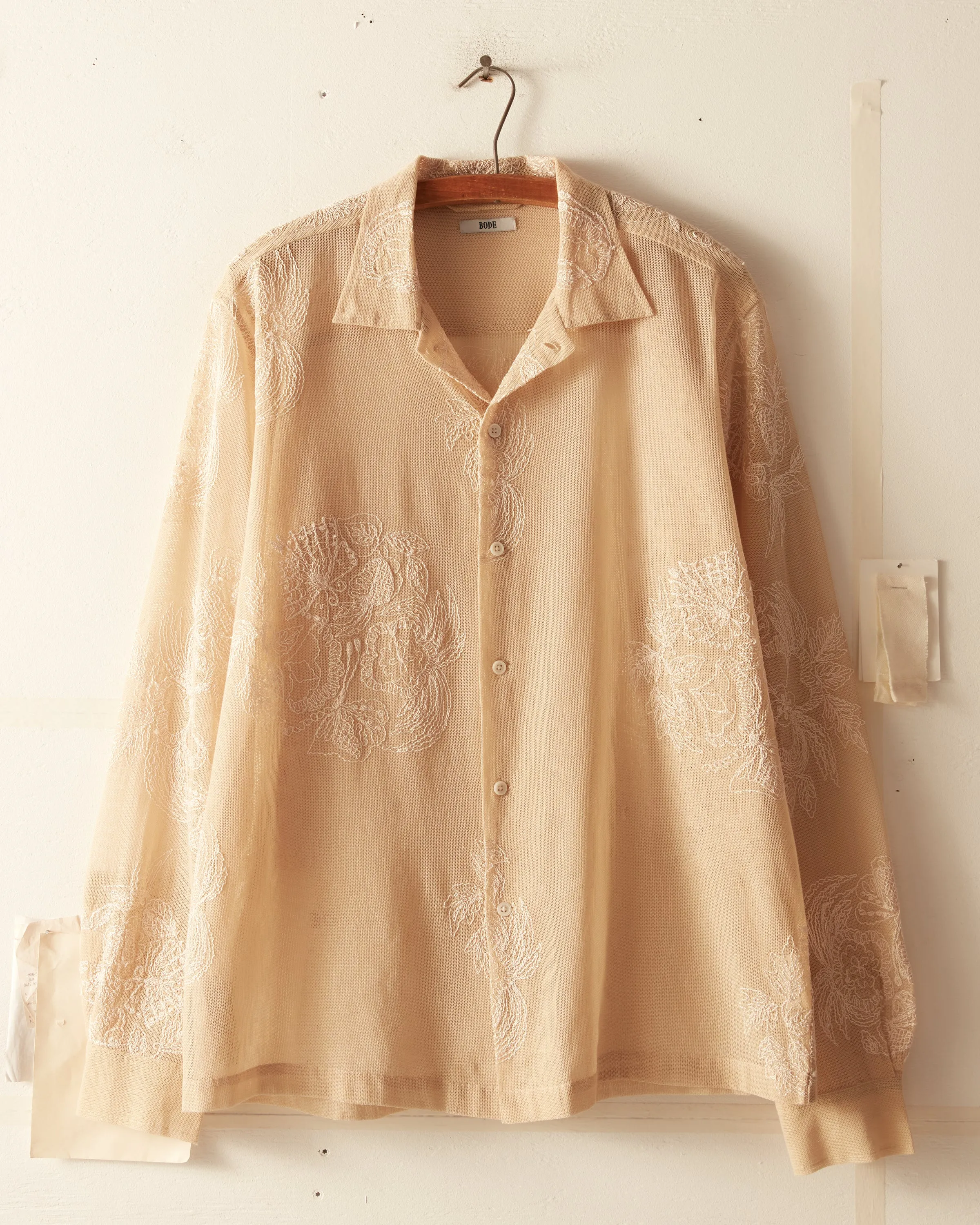 Moth Veil Long Sleeve Shirt sold by BODE product image thumbnail 2