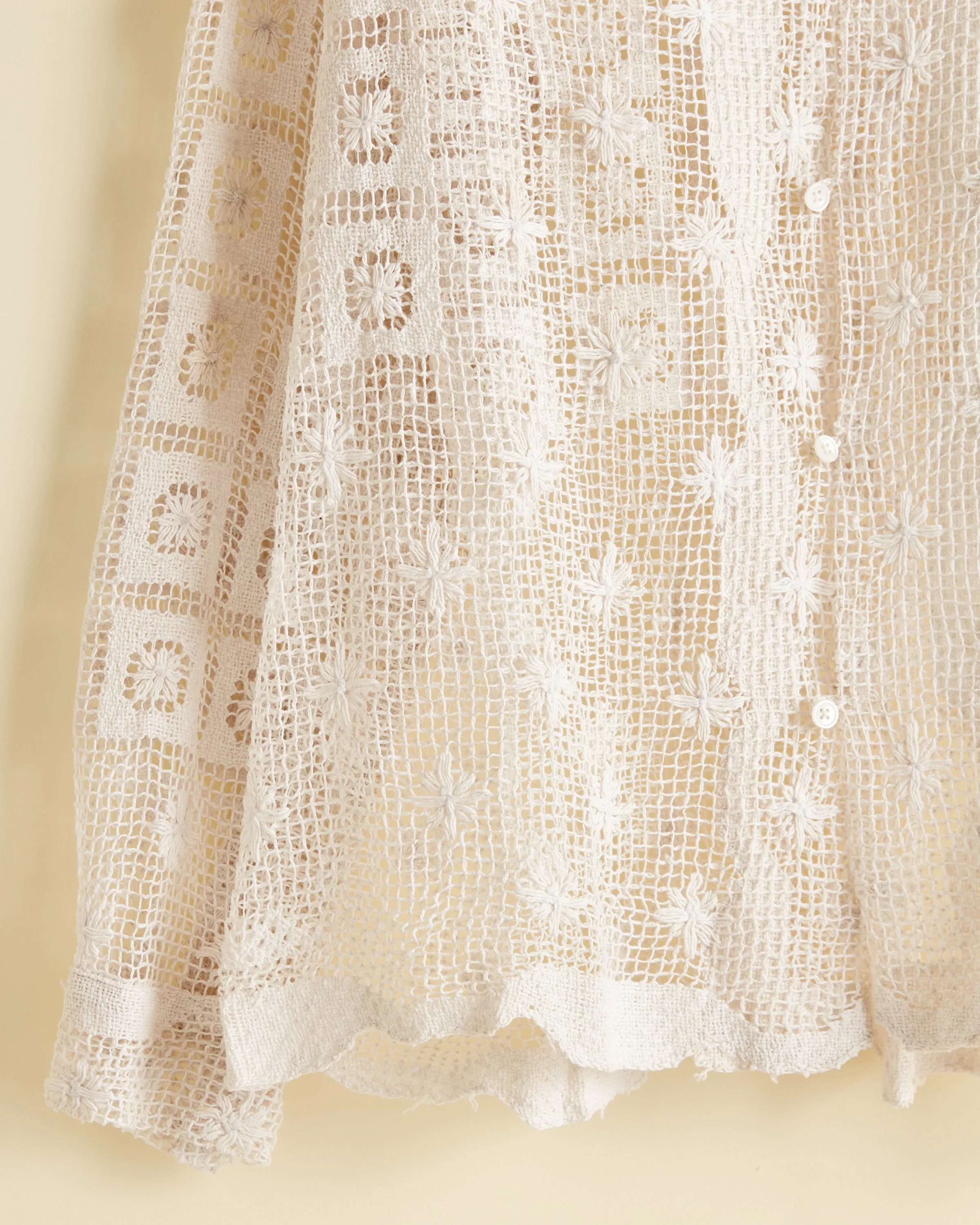 Floret Square Long Sleeve Shirt - M/L sold by BODE product image thumbnail 2