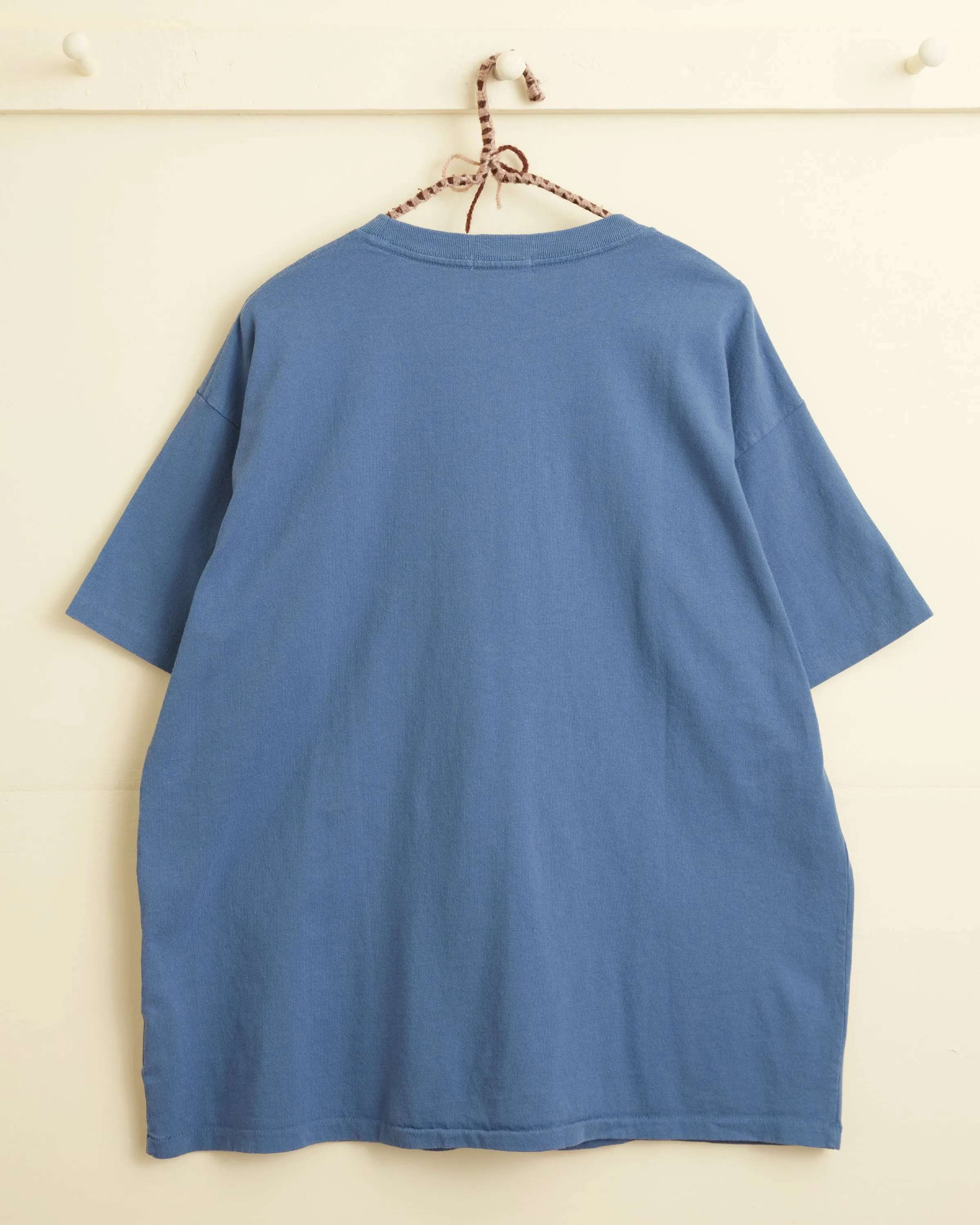 Flocked Bode Tee - Blue sold by BODE product image thumbnail 3