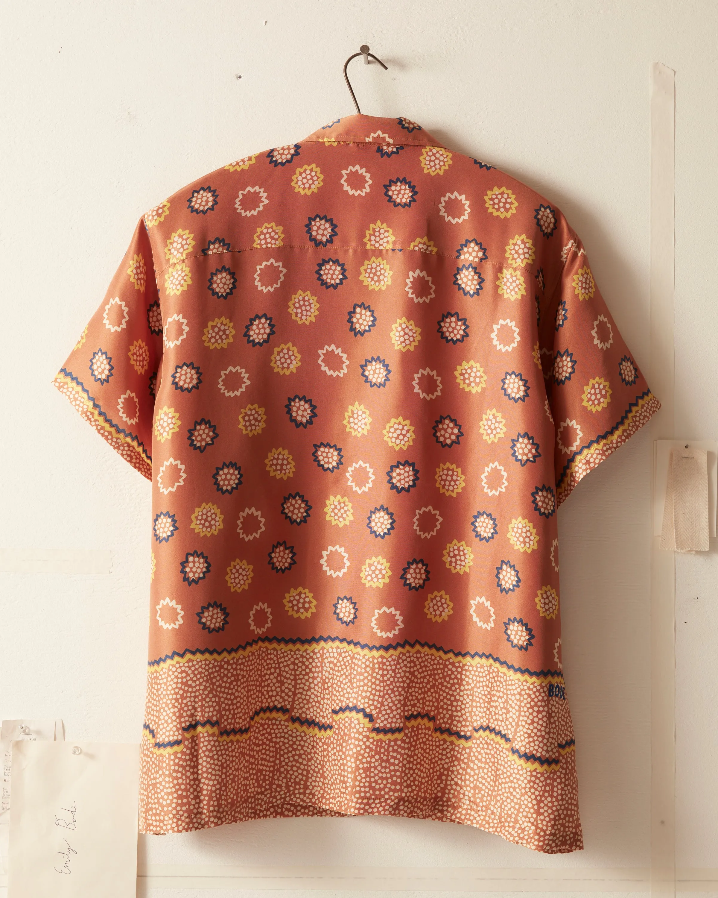 Dotted Border Short Sleeve Shirt sold by BODE product image thumbnail 3