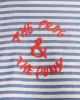 Frog and Pony Tee - Blue sold by BODE