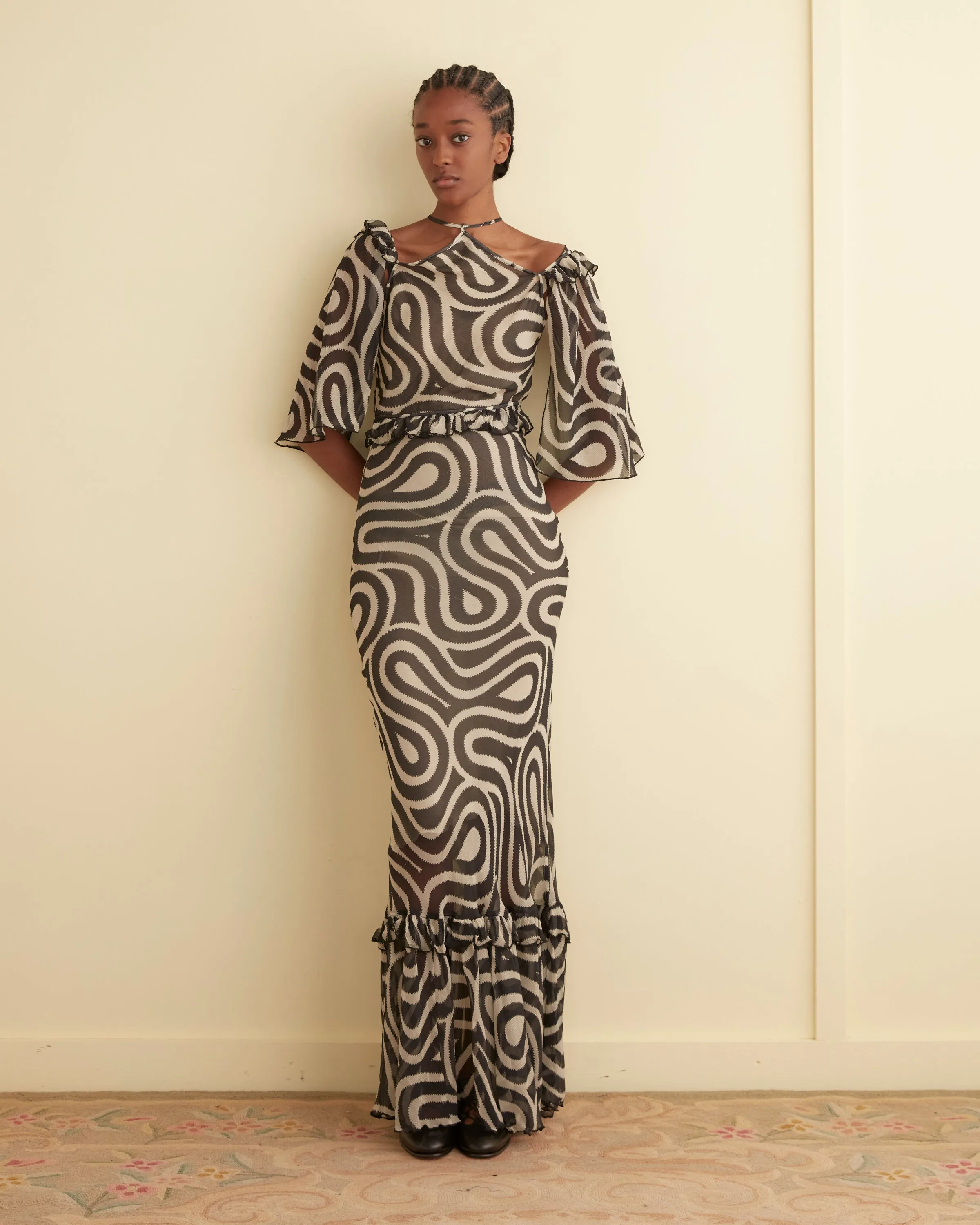 Comber Print Dress sold by BODE