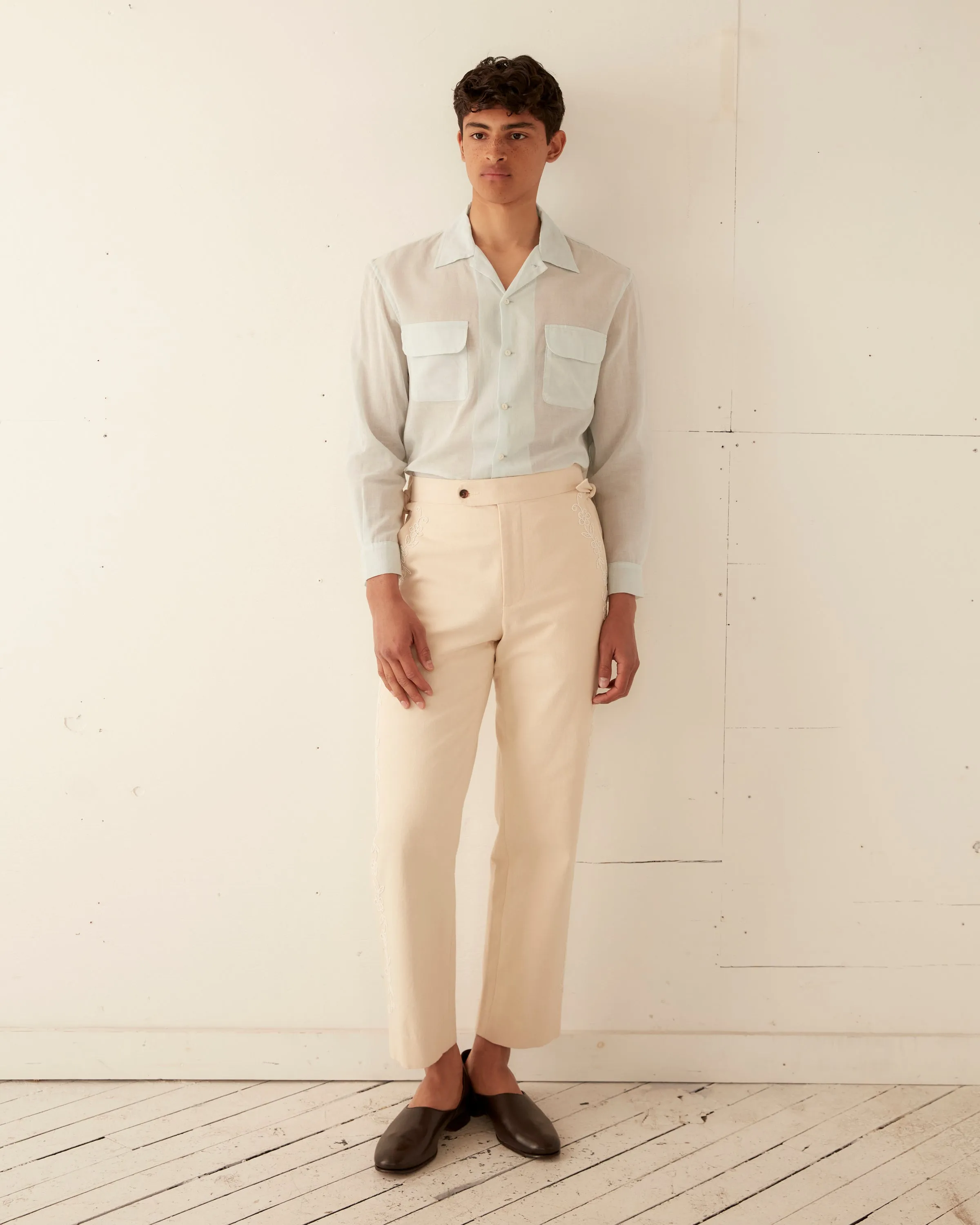 Bibiy. JULIET DOUBLE WAIST PANTS