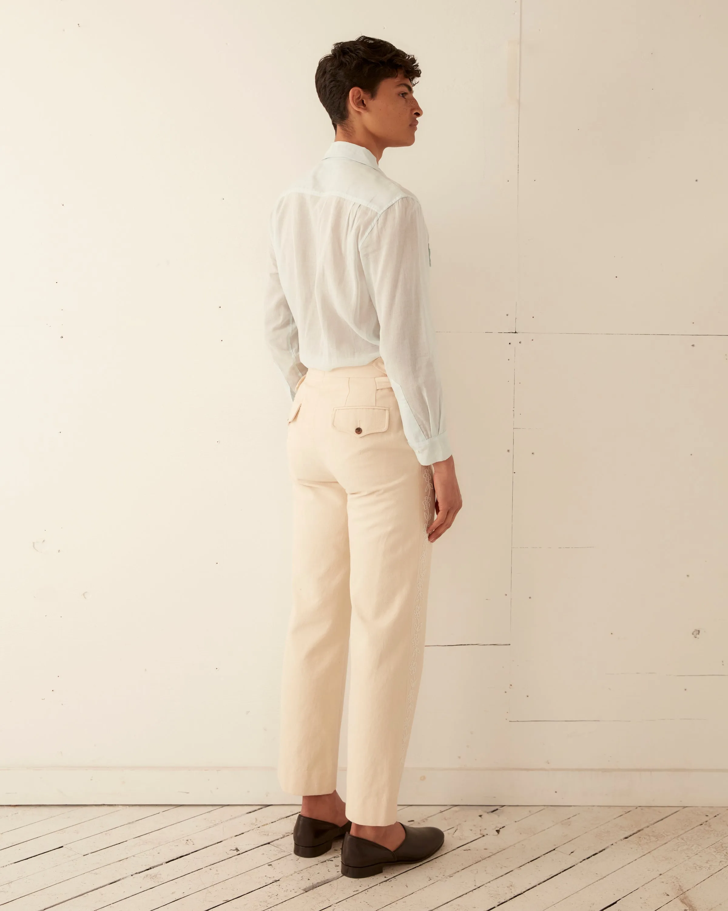 Beaded Jasmine Trousers sold by BODE product image thumbnail 5