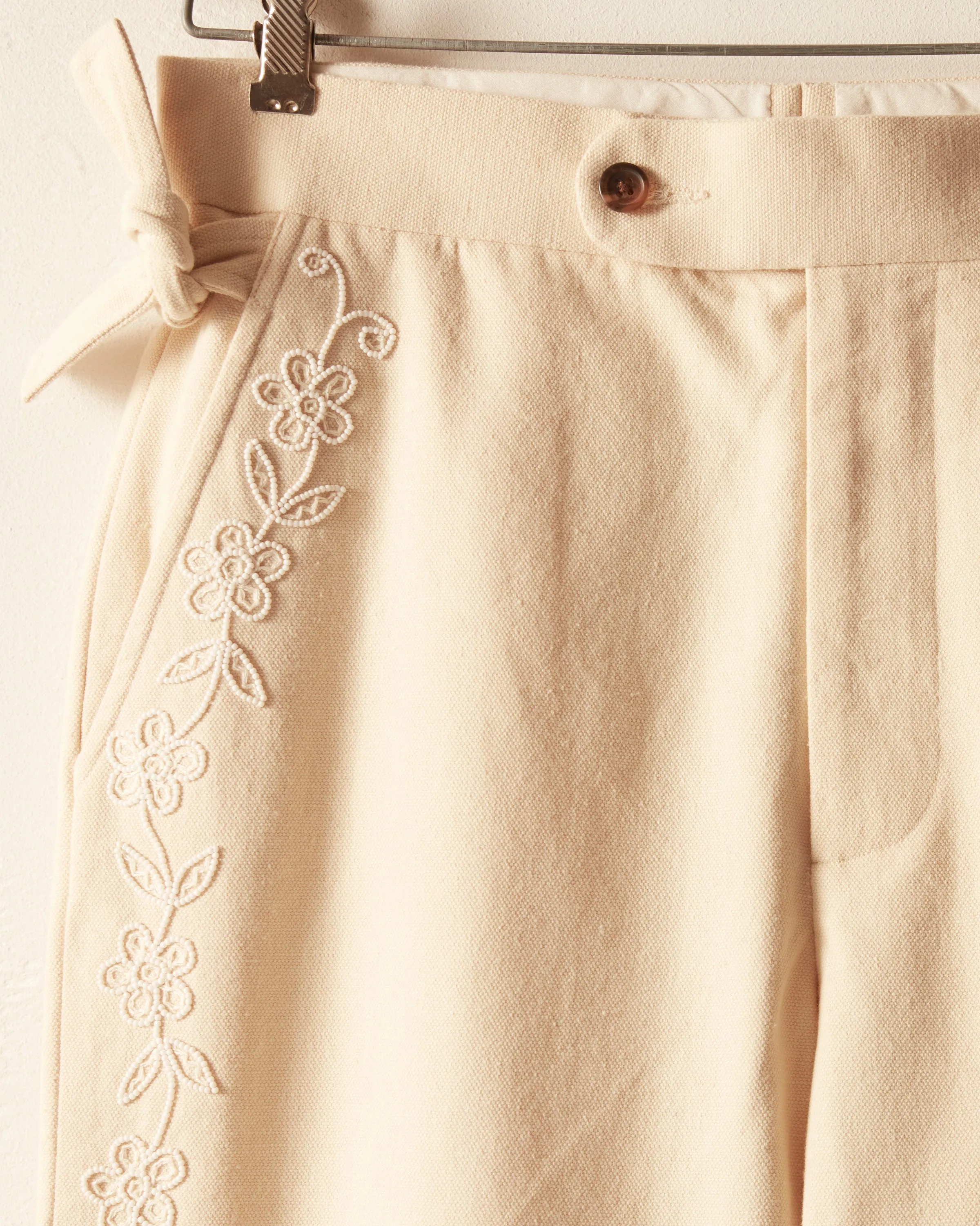 Beaded Jasmine Trousers sold by BODE product image thumbnail 4