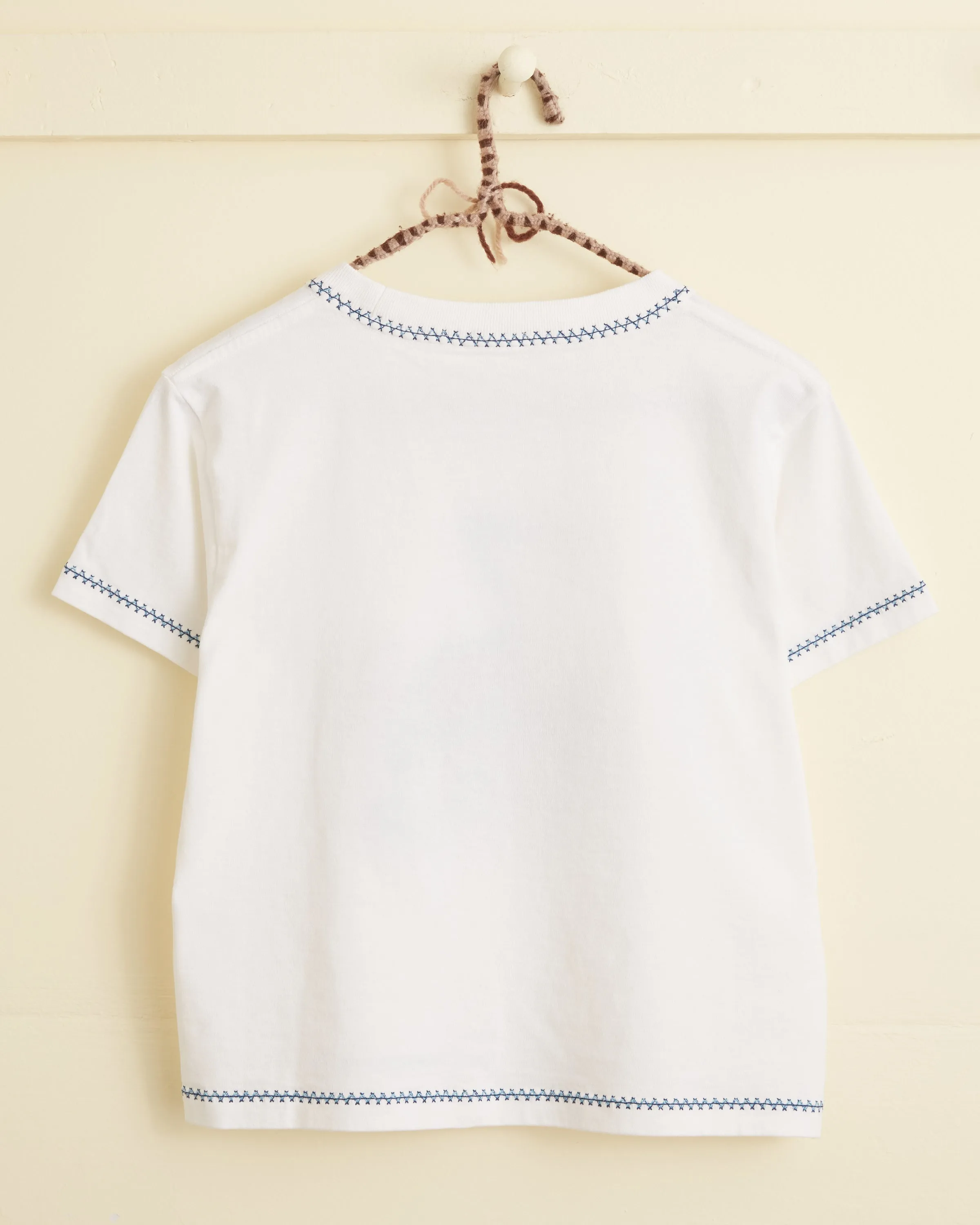 Embroidered Heron Tee sold by BODE product image thumbnail 3