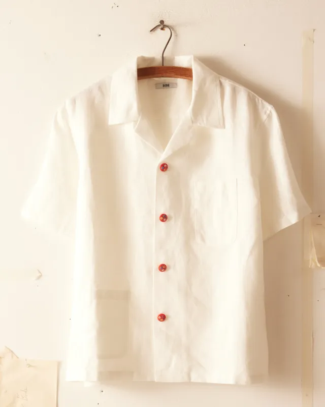Flower Patch Button Short Sleeve Shirt - S/M sold by BODE