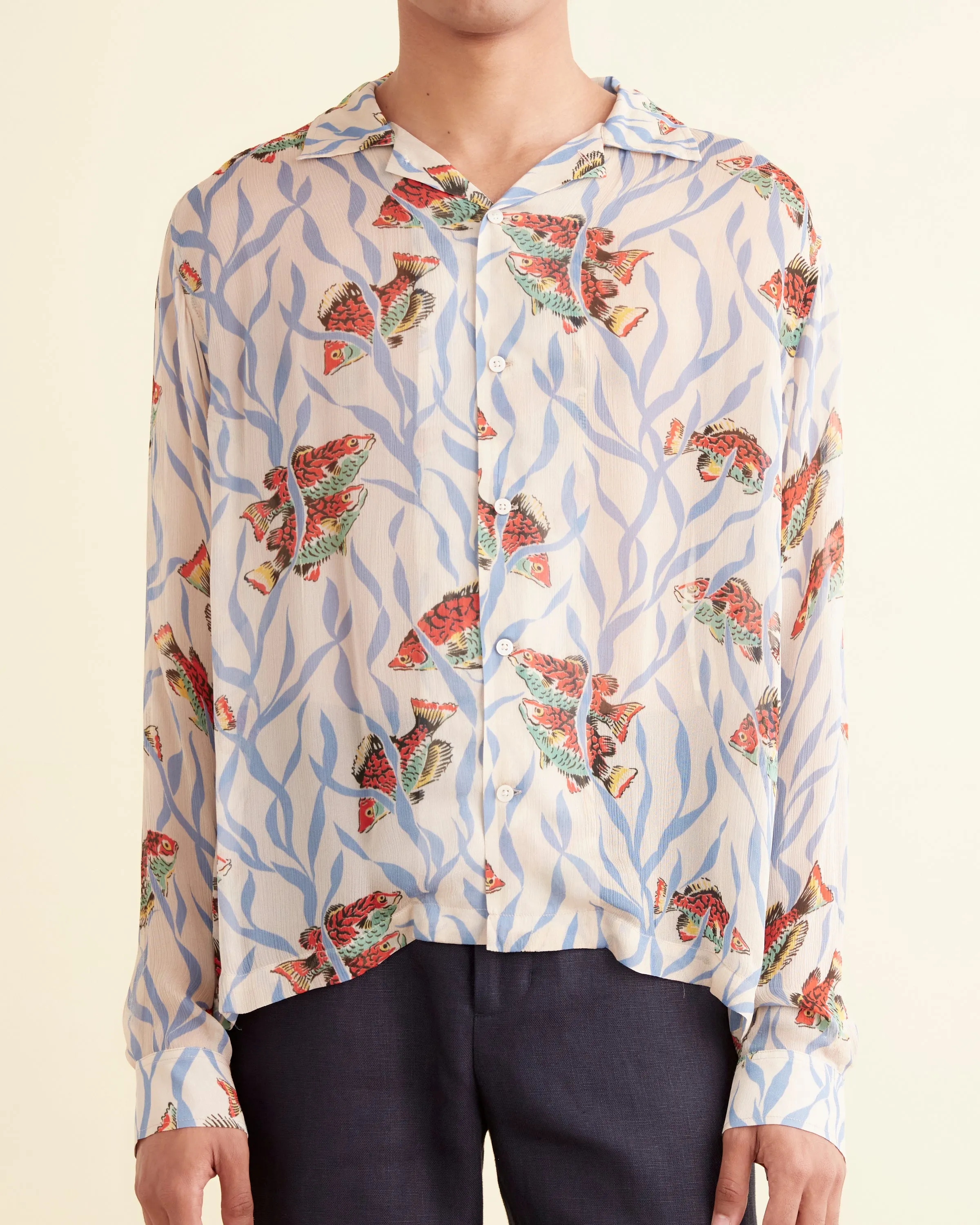 Swimmers Long Sleeve Shirt sold by BODE product image thumbnail 2