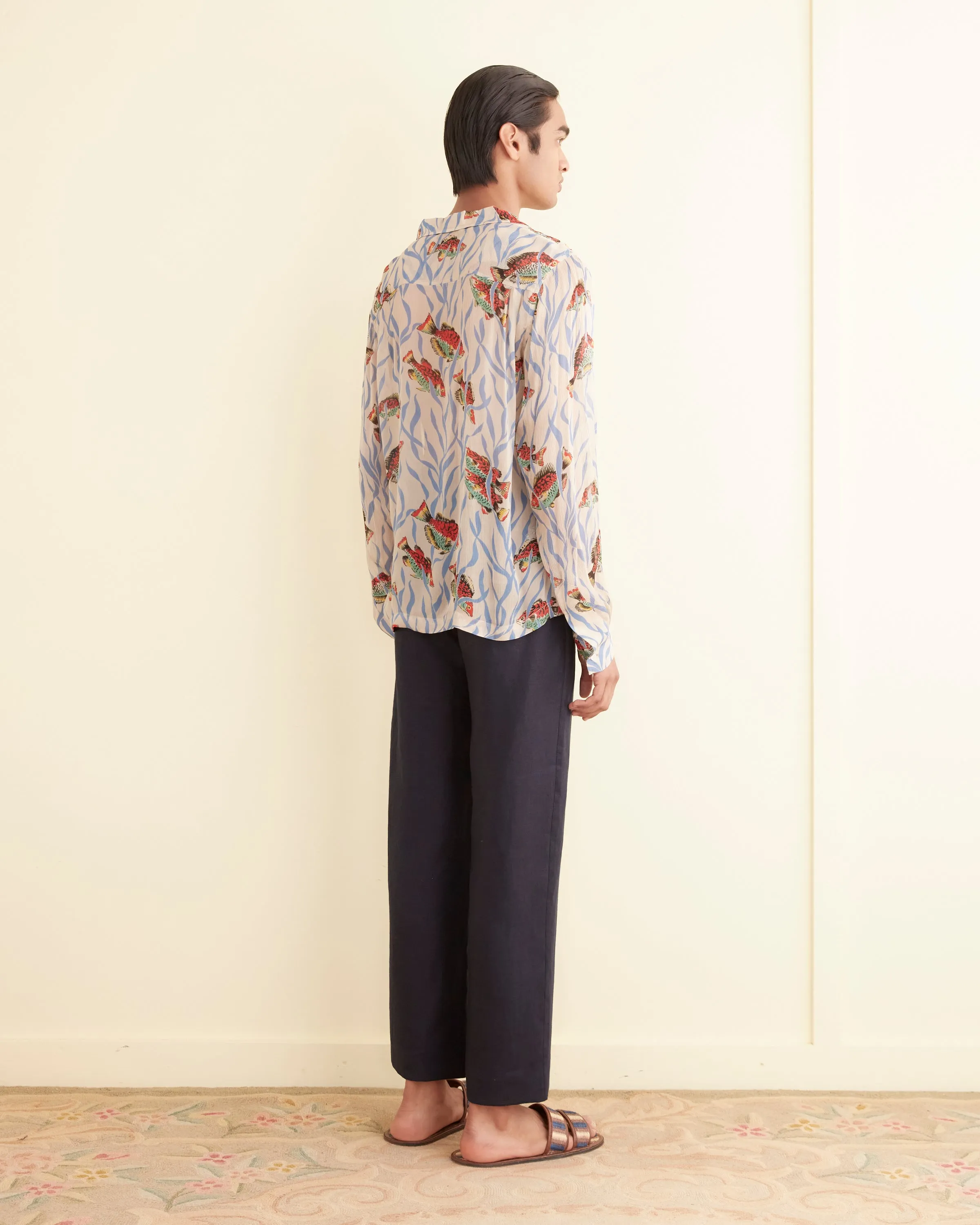 Swimmers Long Sleeve Shirt sold by BODE product image thumbnail 3