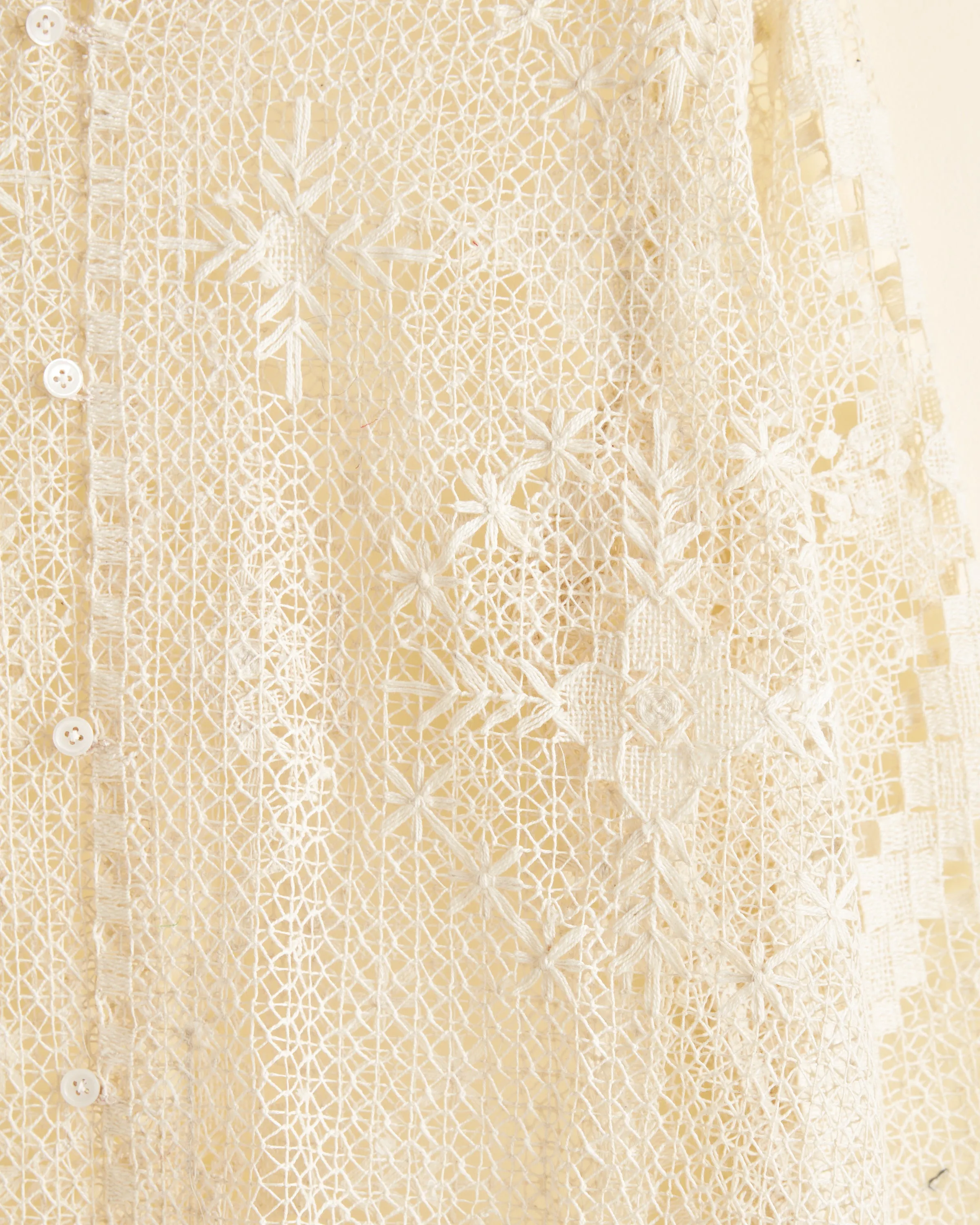 Snow Petal Long Sleeve Shirt - L/XL sold by BODE product image thumbnail 2