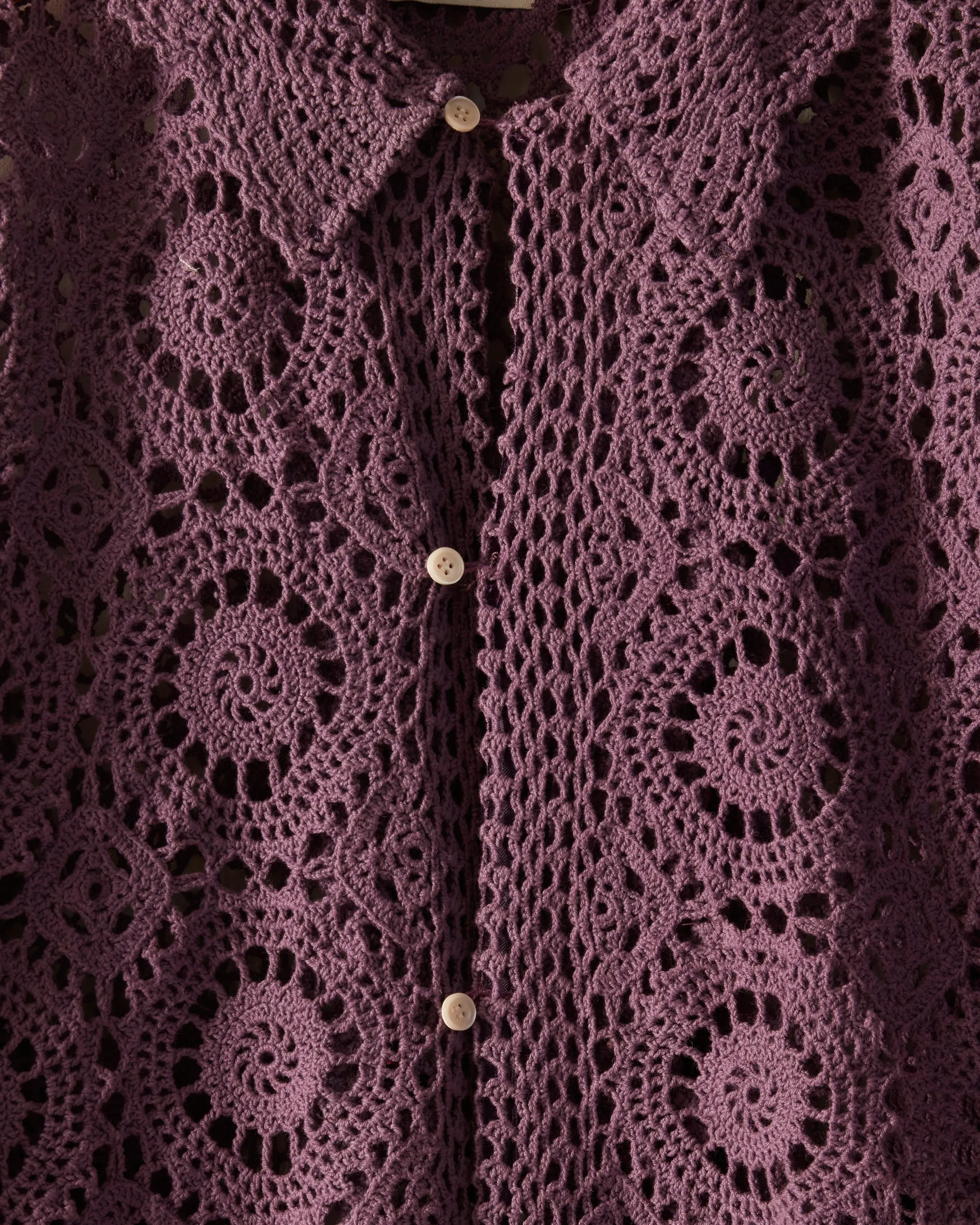 Prima Wheel Crochet Shirt sold by BODE product image thumbnail 2