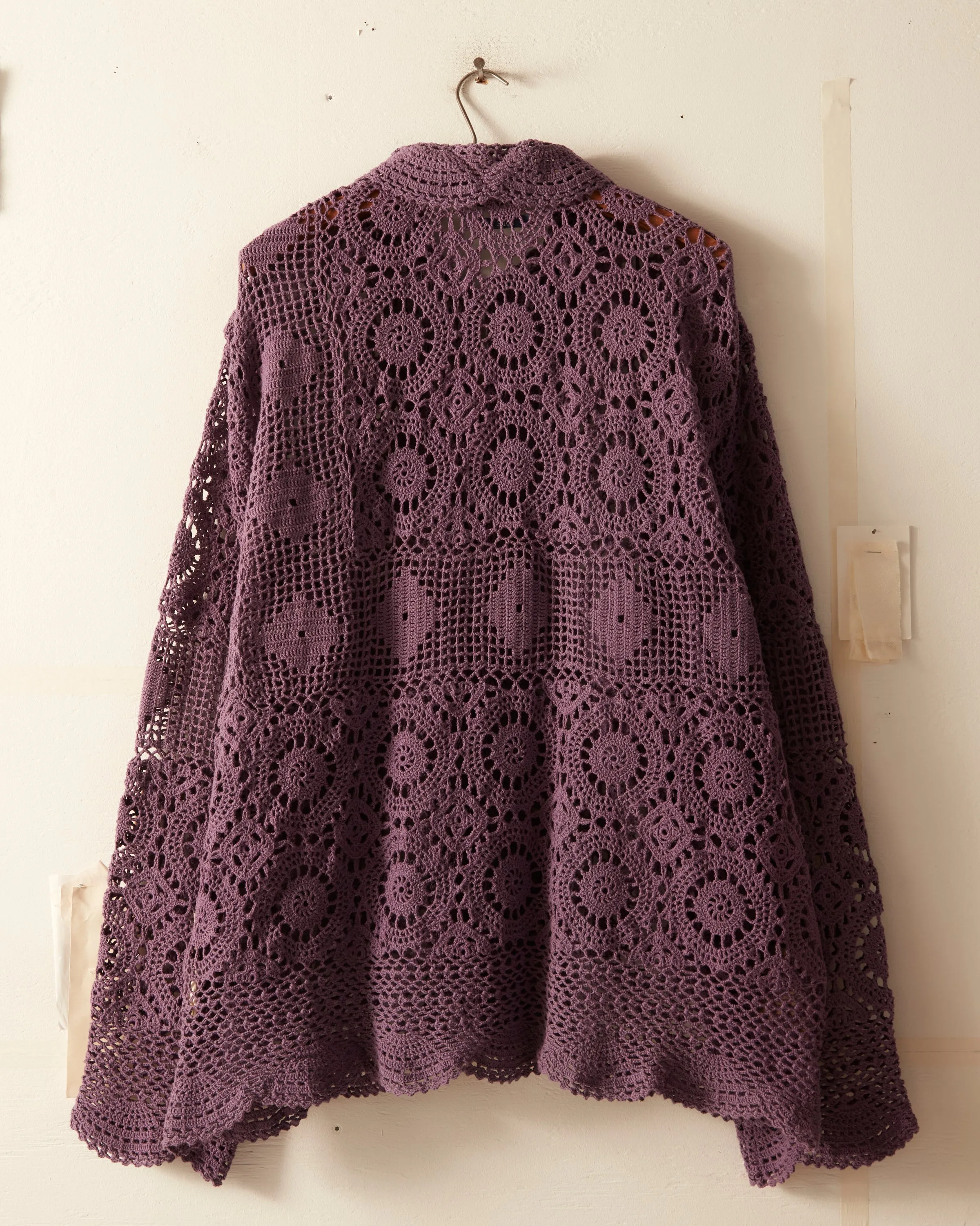 Prima Wheel Crochet Shirt sold by BODE product image thumbnail 3