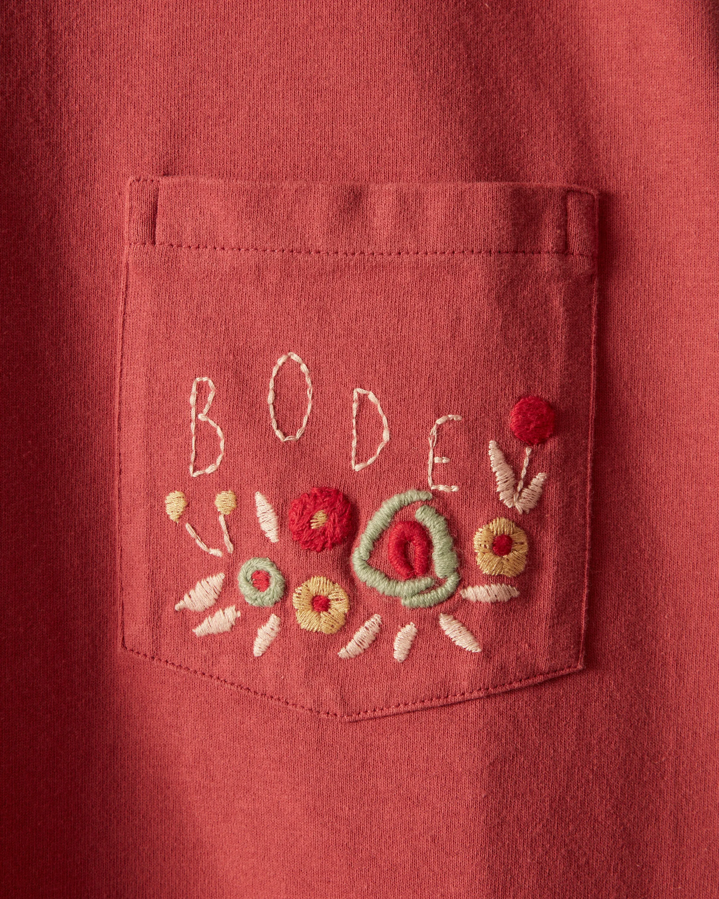 Rosette Pocket Tee sold by BODE product image thumbnail 3