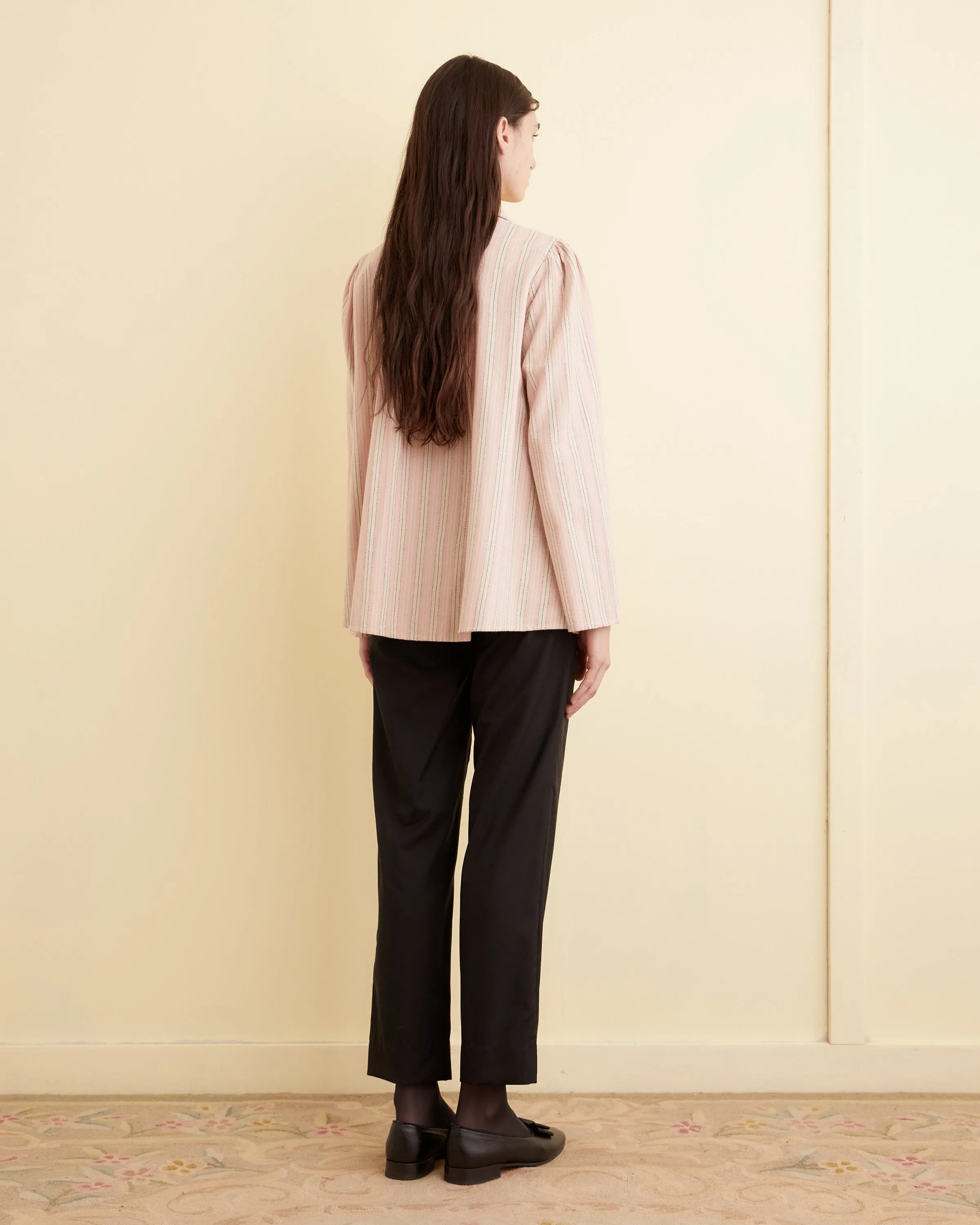 Flannel Ticking Jonas Shirt sold by BODE product image thumbnail 3