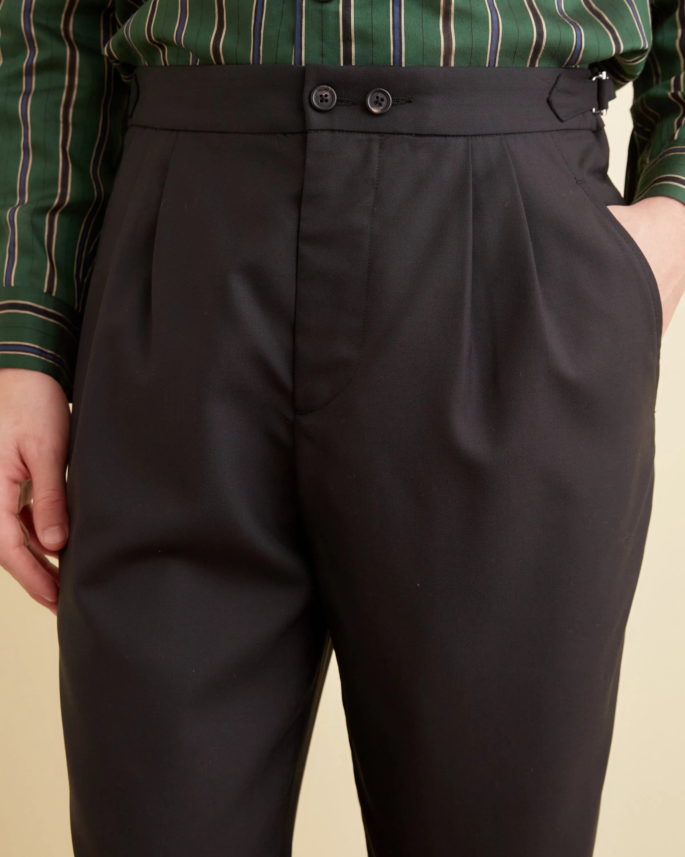 Tropical Wool Double-Button Trousers sold by BODE product image thumbnail 2