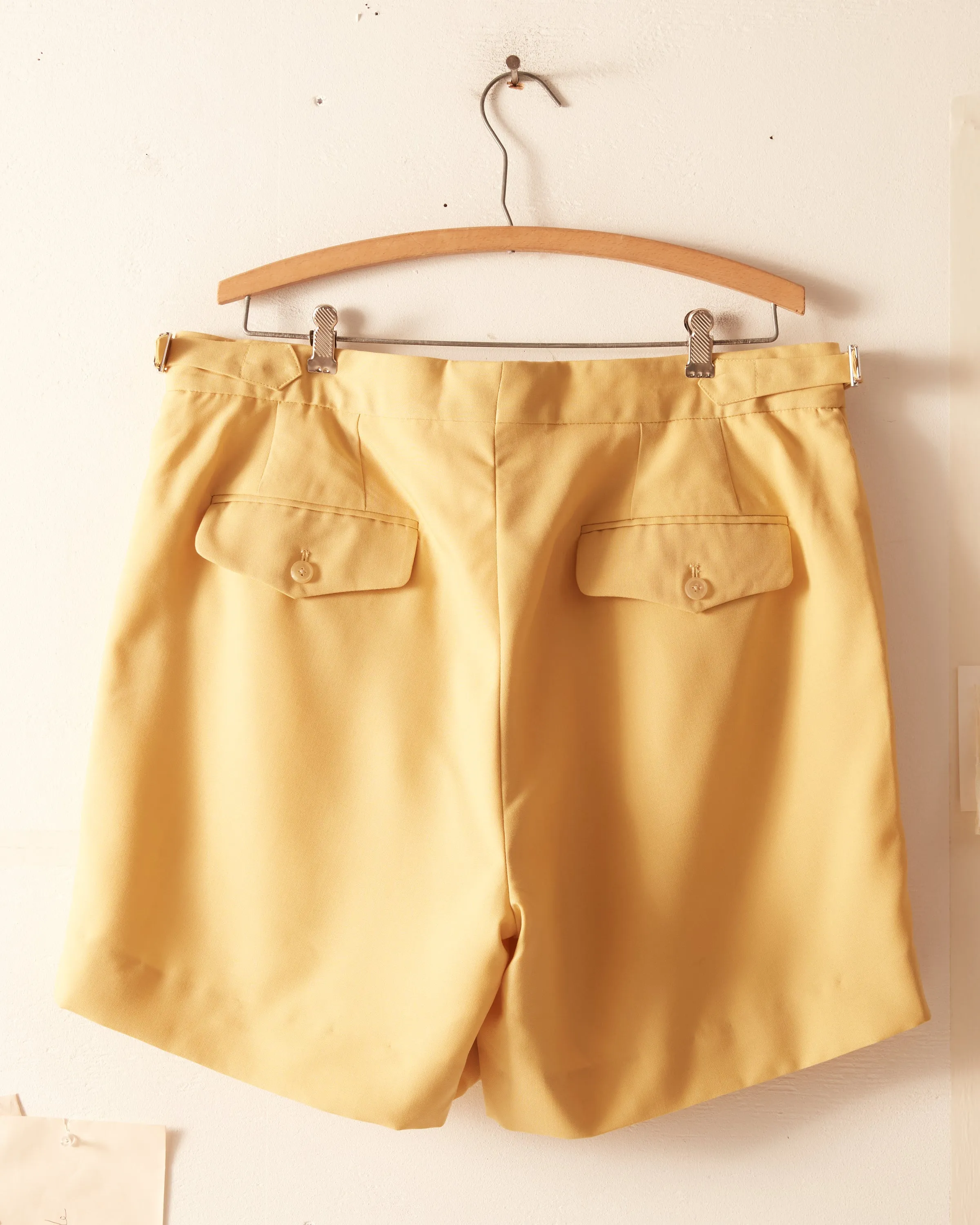 Mustard Wool Shorts - 36 sold by BODE product image thumbnail 3