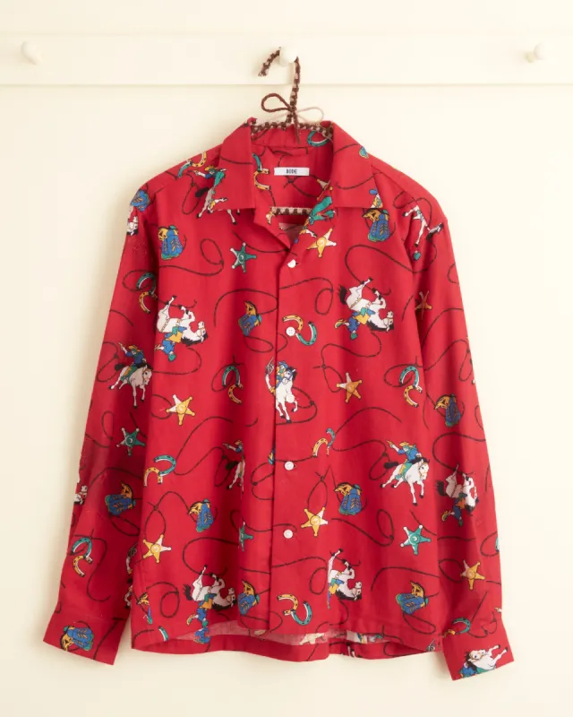 Lasso Star Shirt - XS/S sold by BODE