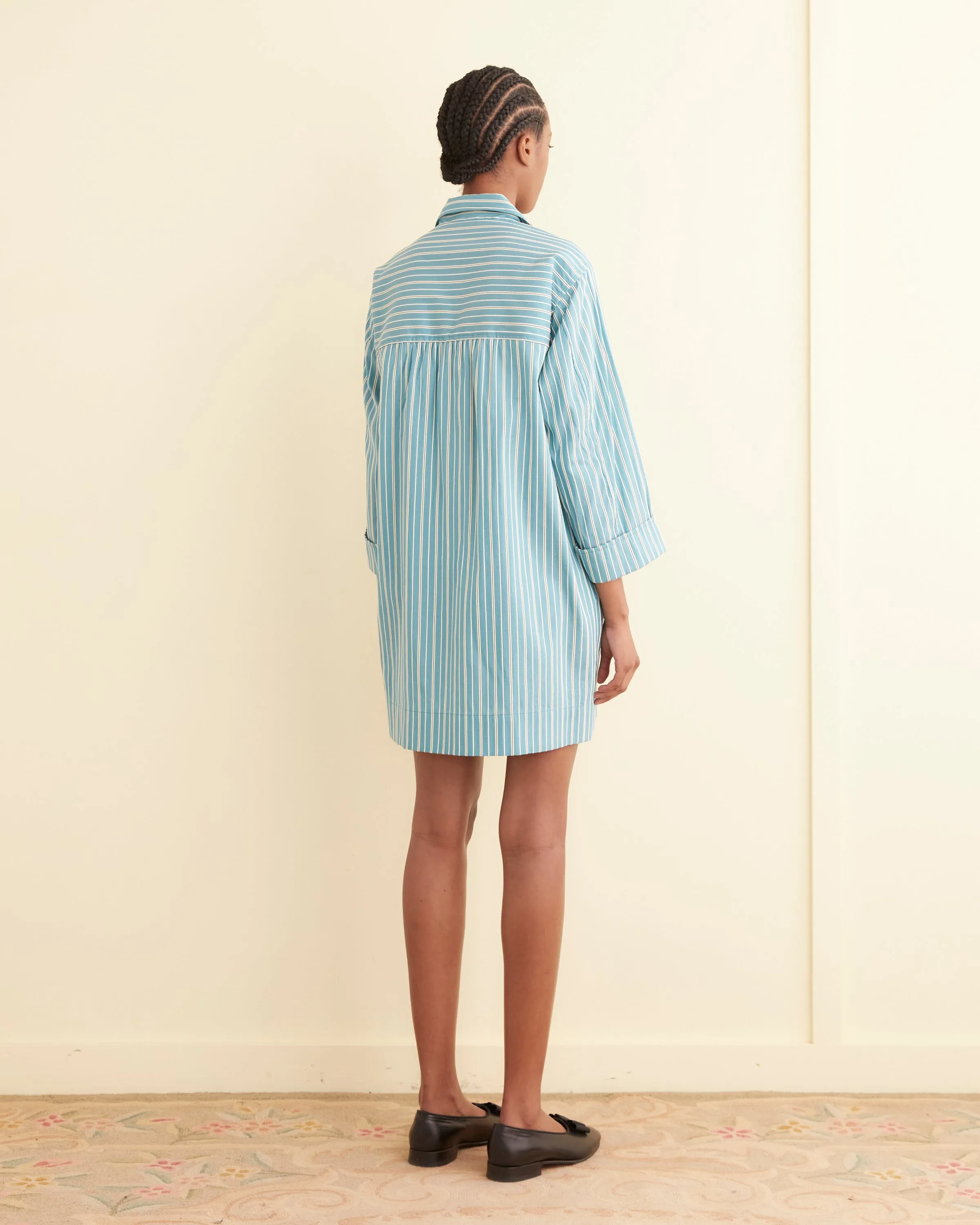 Shore Stripe Quincy Dress sold by BODE product image thumbnail 3