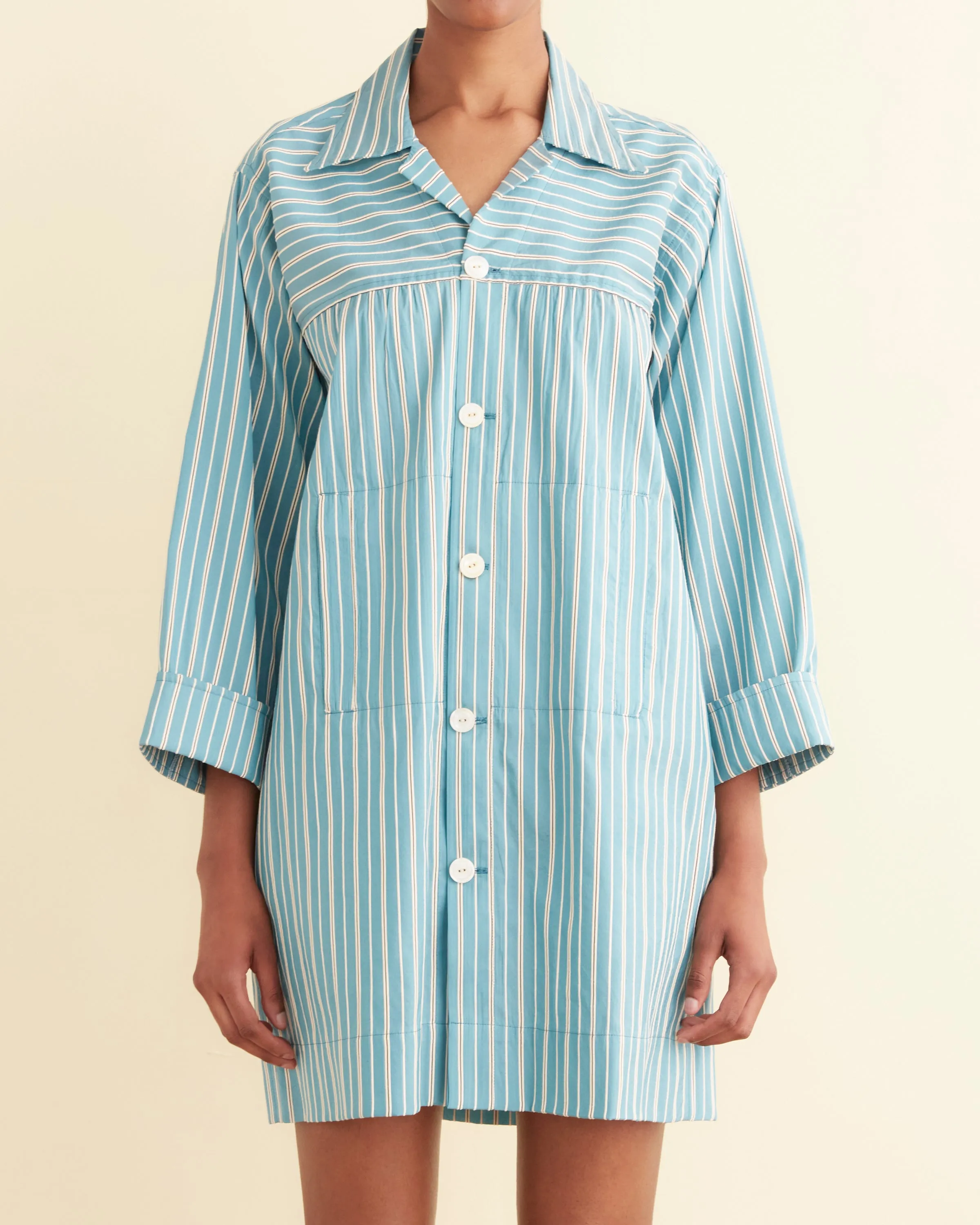 Shore Stripe Quincy Dress sold by BODE product image thumbnail 2