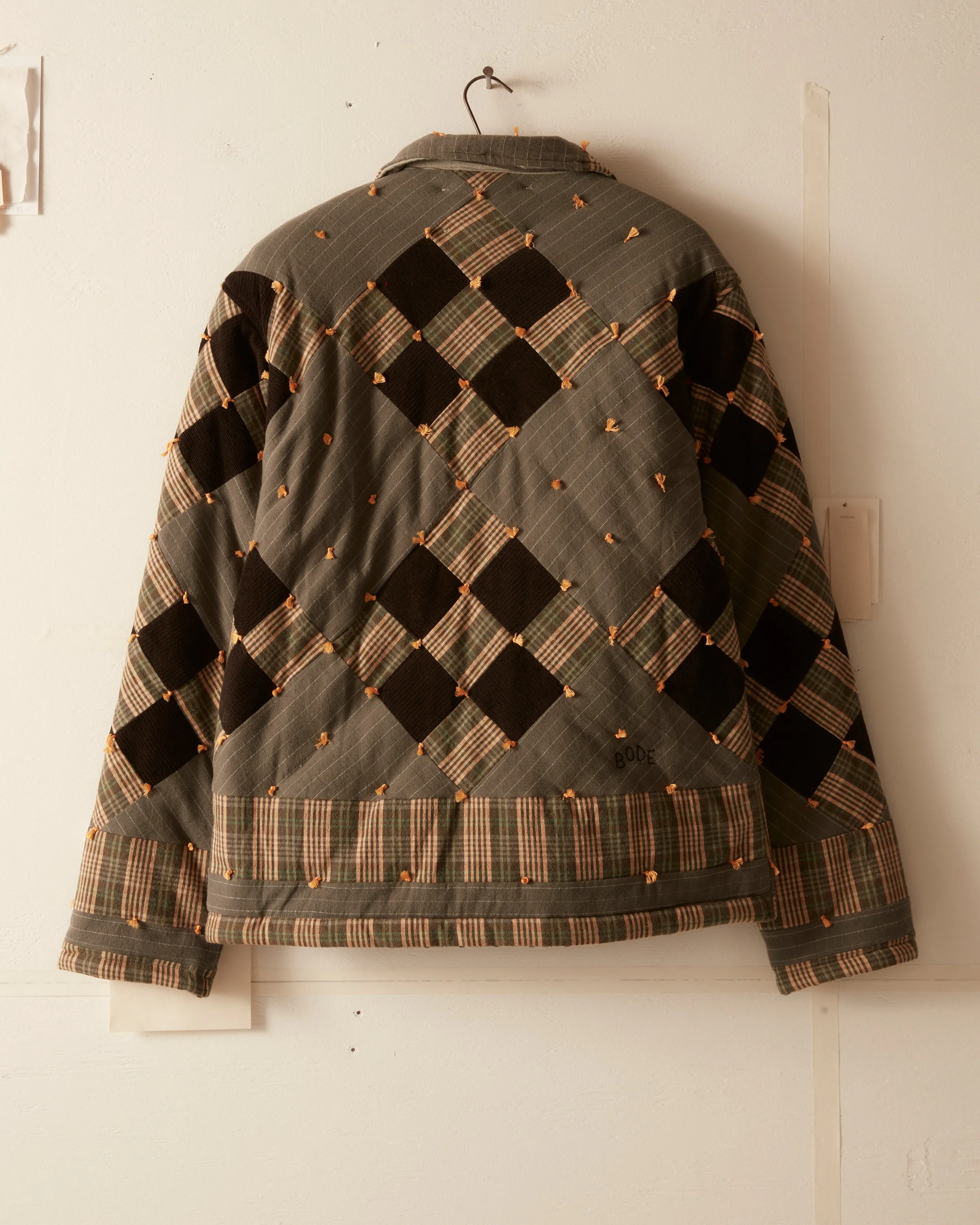 Corduroy Nine Patch Quilt Jacket sold by BODE product image thumbnail 3