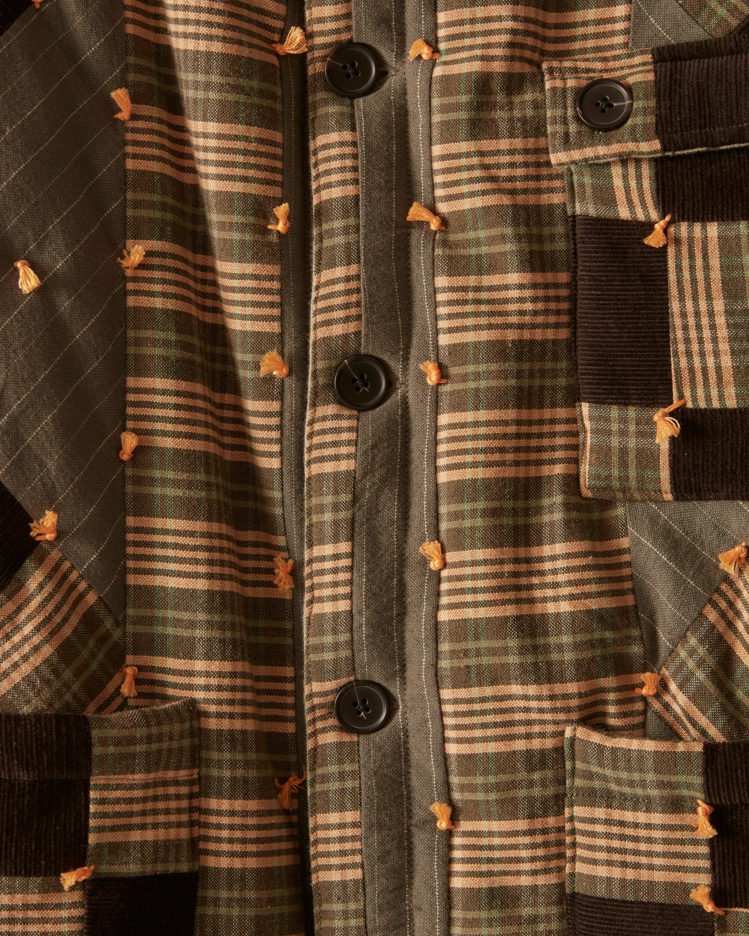 Corduroy Nine Patch Quilt Jacket sold by BODE product image thumbnail 2