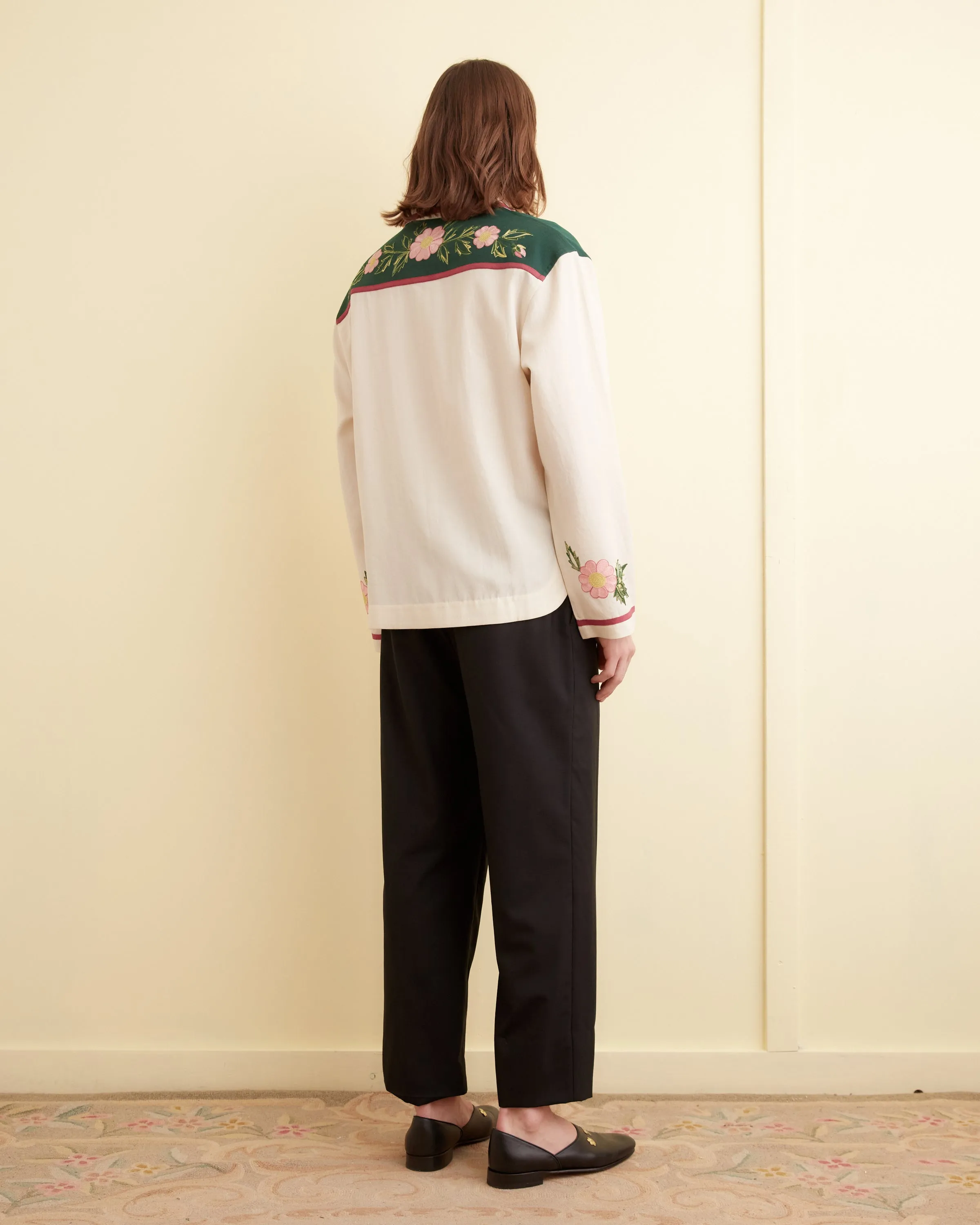 Prairie Rose Overshirt sold by BODE product image thumbnail 3