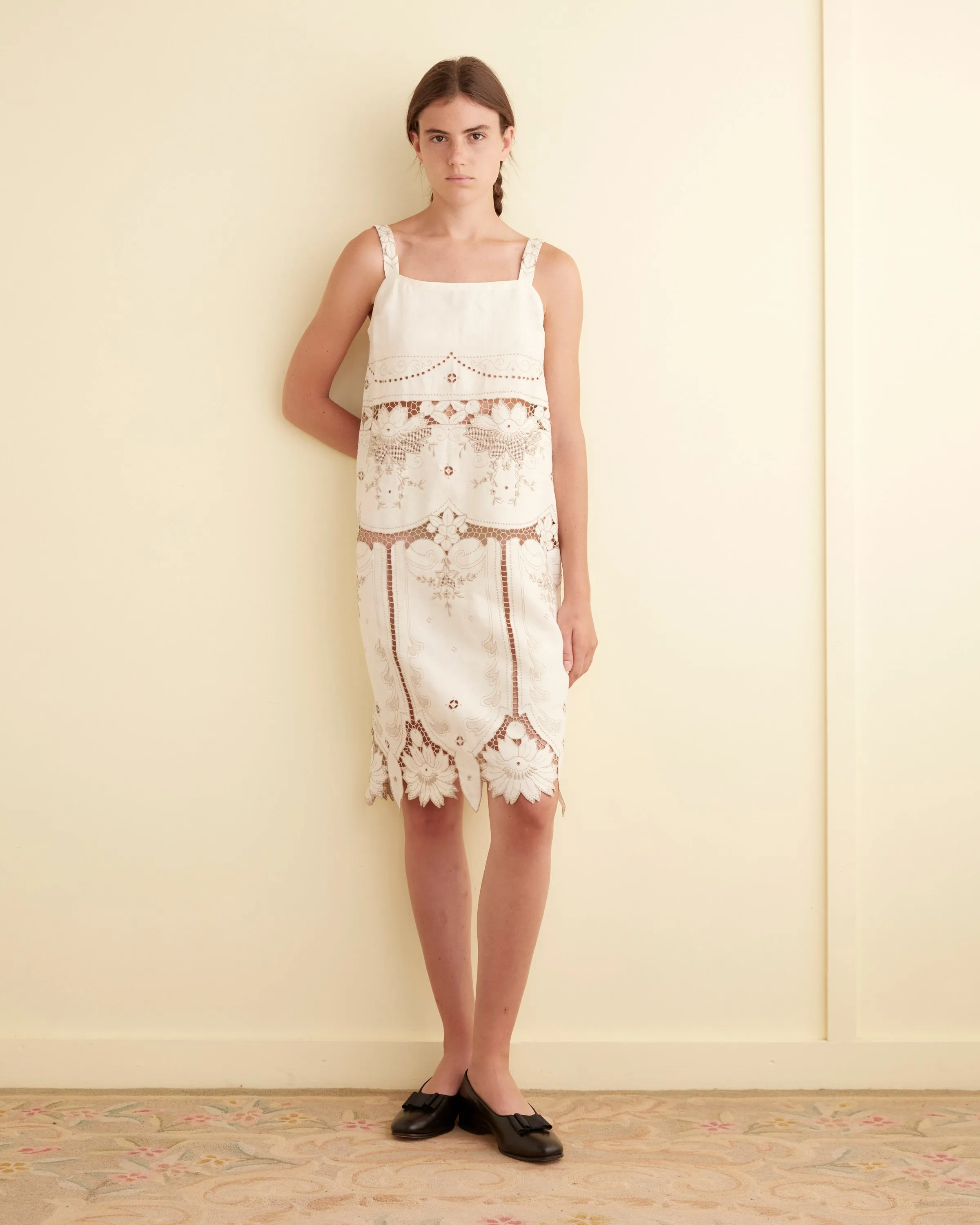 Corniced Cutwork Dress sold by BODE